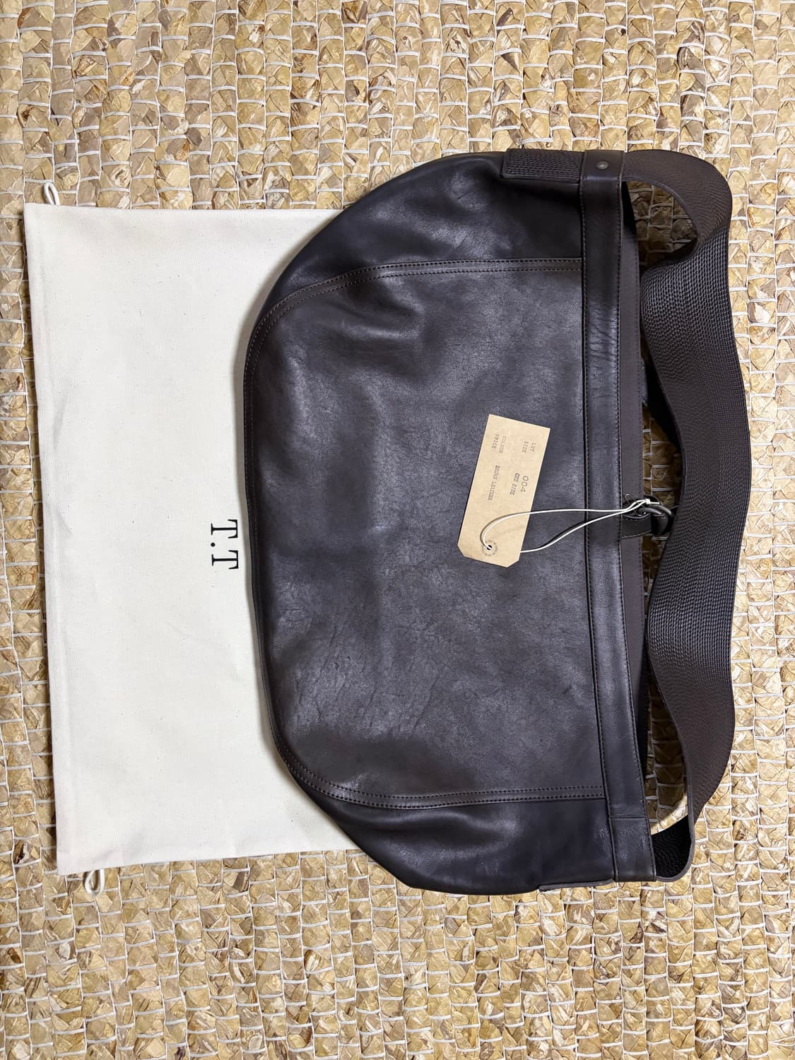 타이가타카하시 뉴스보이백L 브라운 상품이미지2