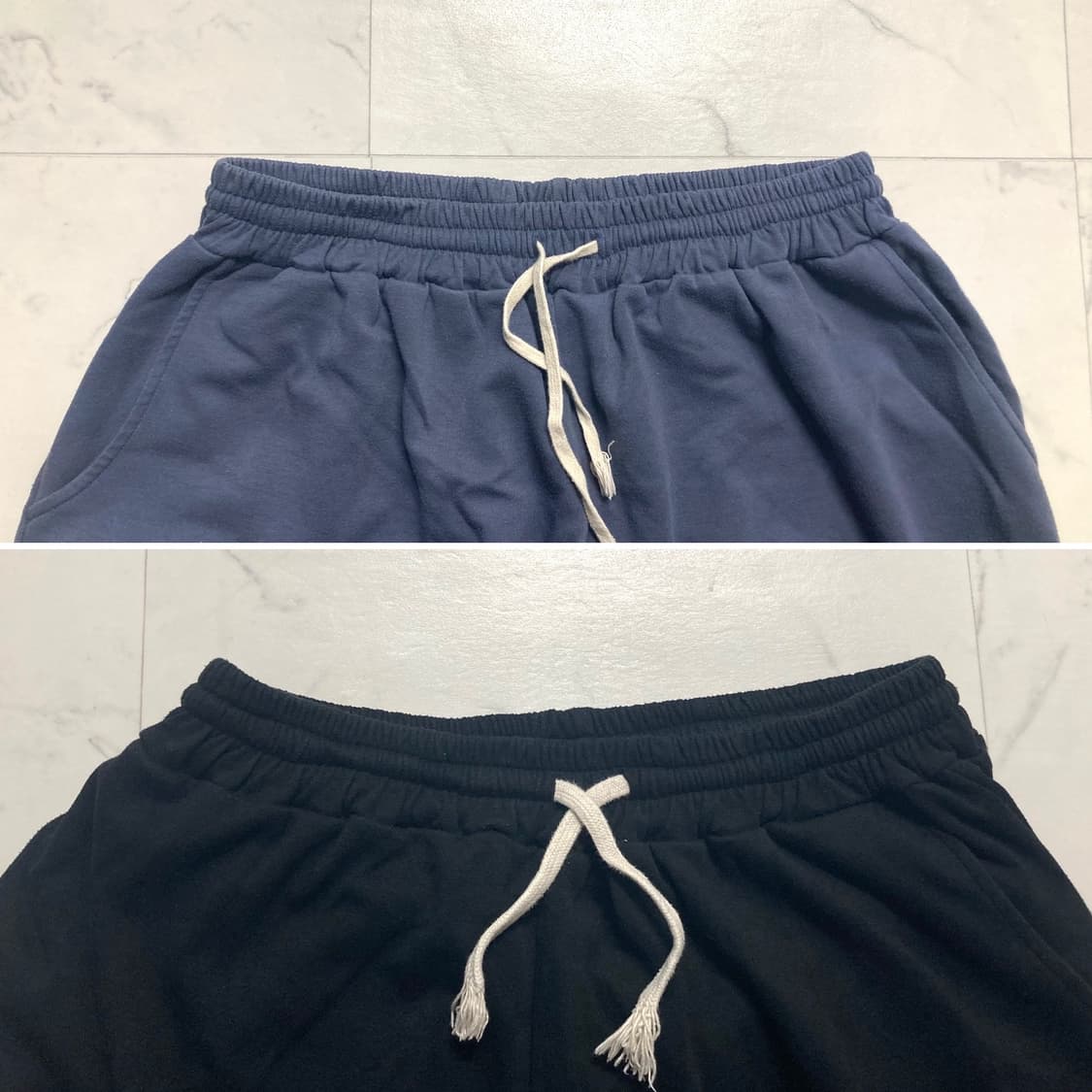 GRAY 와이드 스웻 배기 팬츠 2벌, 36~ 상품이미지4