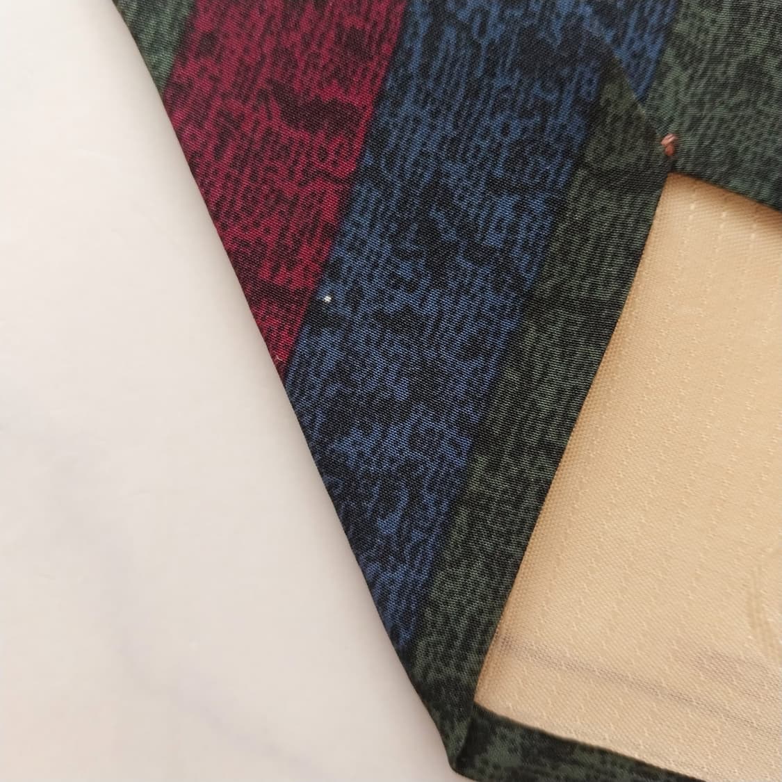 세루티 실크 카키 스트라이프 슬림 넥타이 7.7cm A+등급 K1501
 상품이미지10