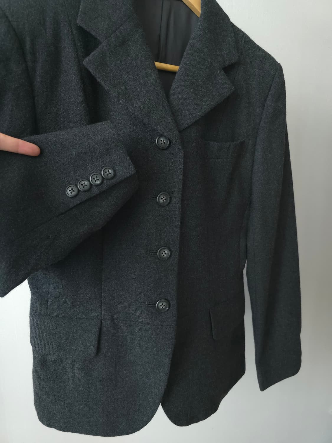 빈티지 Hampstead 울 블레이저 자켓 상품이미지2