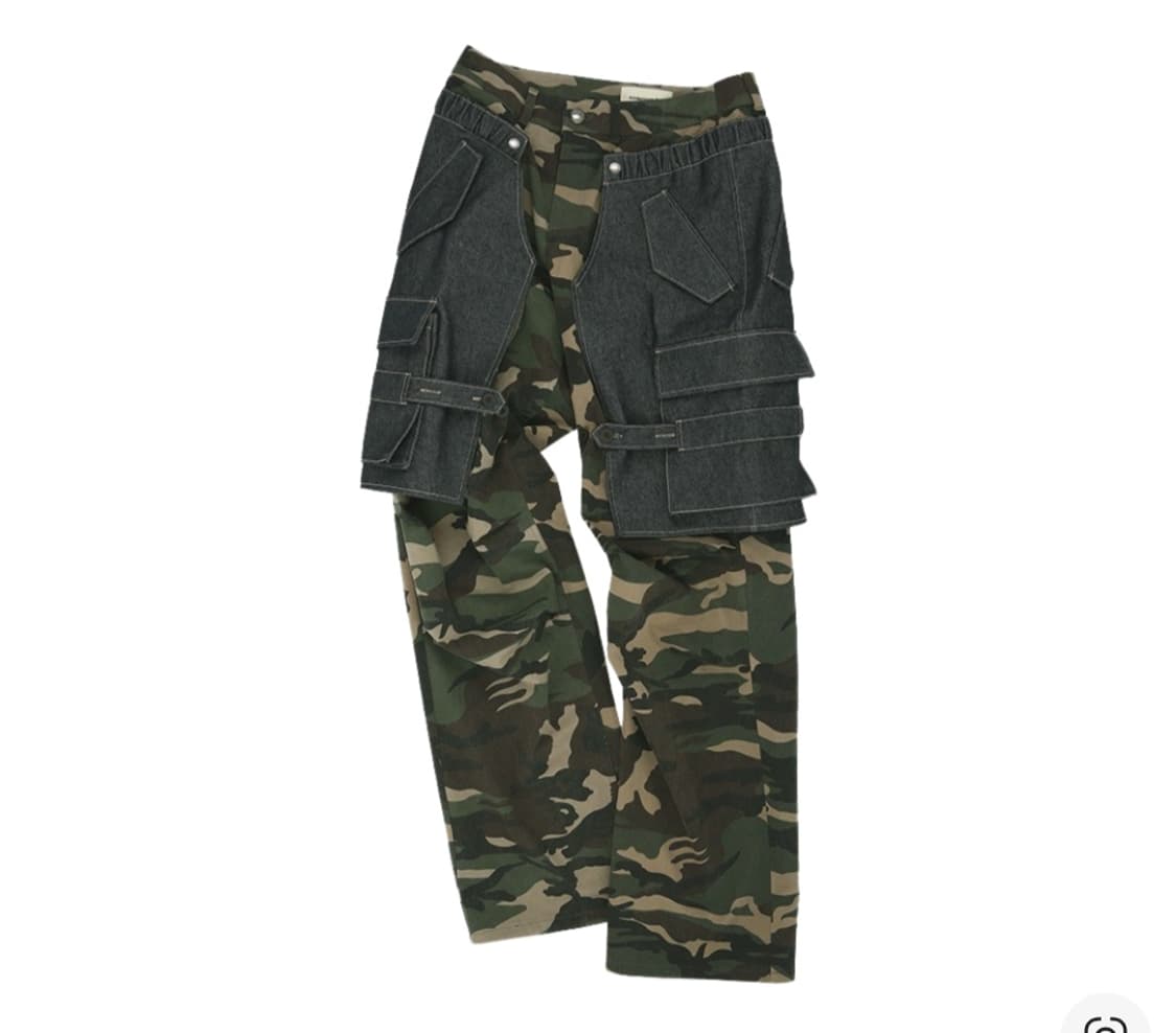 [44] 앤더슨벨 랩터 레이어드 카고 팬츠 상품이미지1