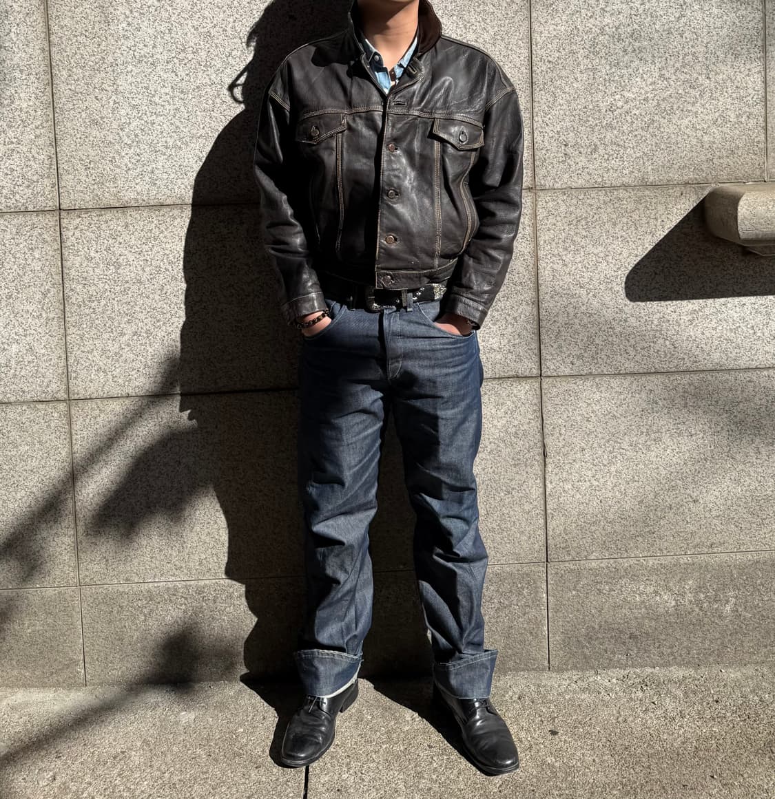 80s Cowhide Leather 🇫🇷 상품이미지2