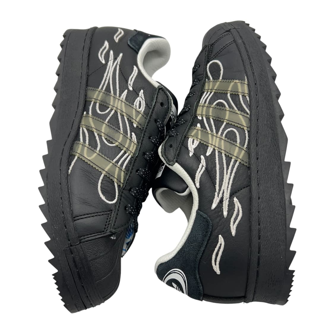 275 아디다스 x NSRC 슈퍼스타 리플 코어 블랙 트랜슬 상품이미지3