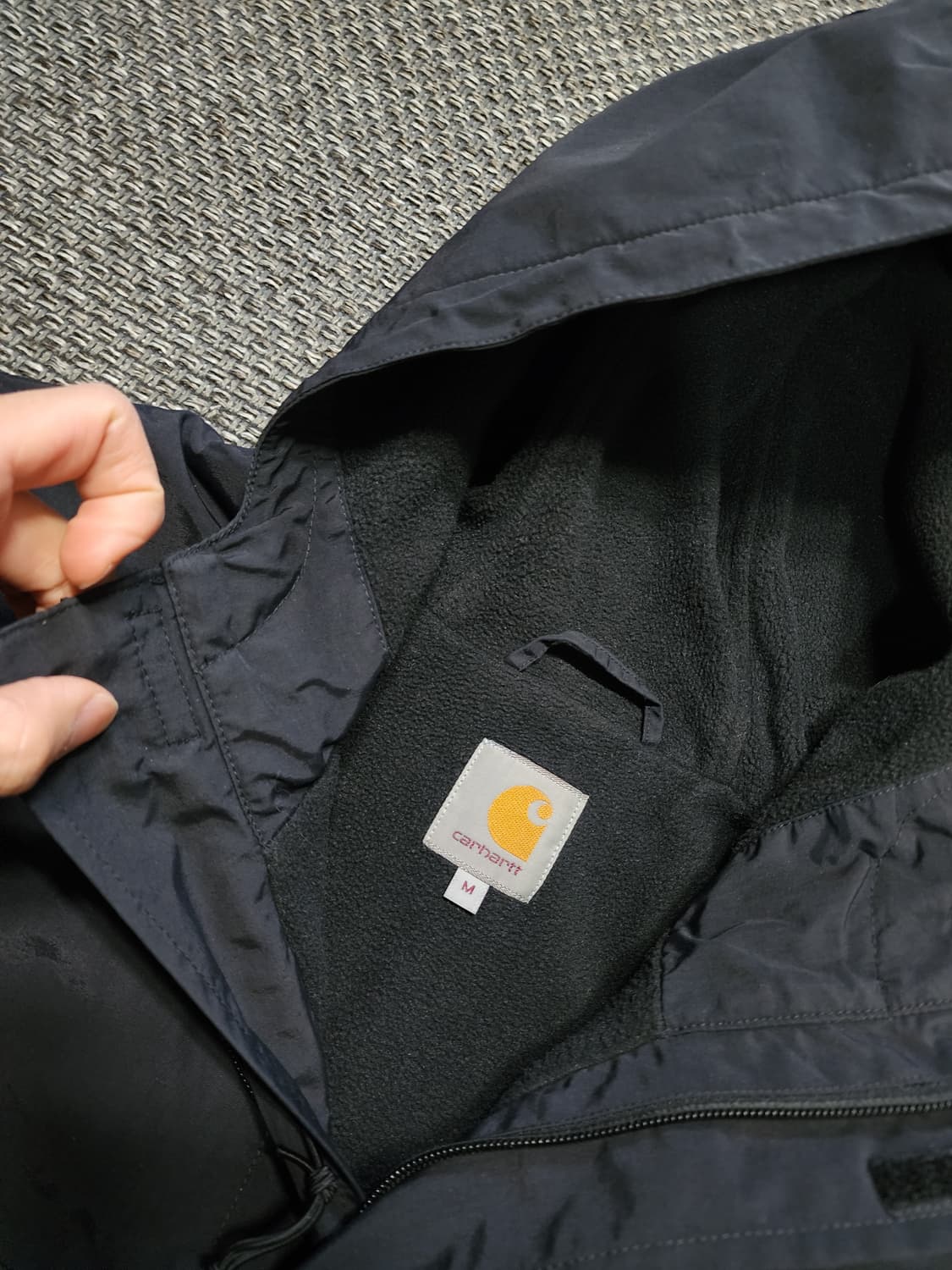 칼하트 님부스 아노락 후드 블랙 M 상품이미지6