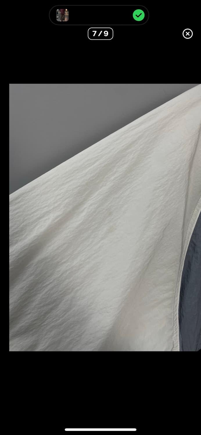 나이키 그레이 블랙 언라인드 프린팅 바람막이 A2472 상품이미지6