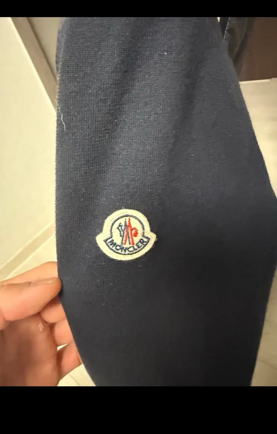 몽클레어 바람막이 네이비 M 상품이미지5