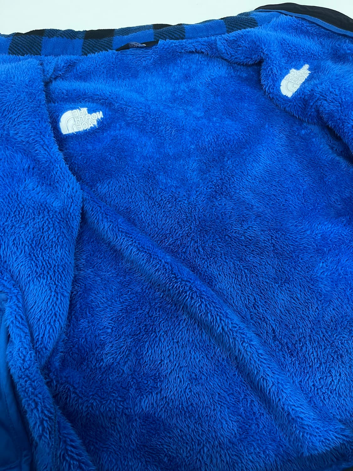 [M] 노스페이스 체크 플리스 자켓 상품이미지4