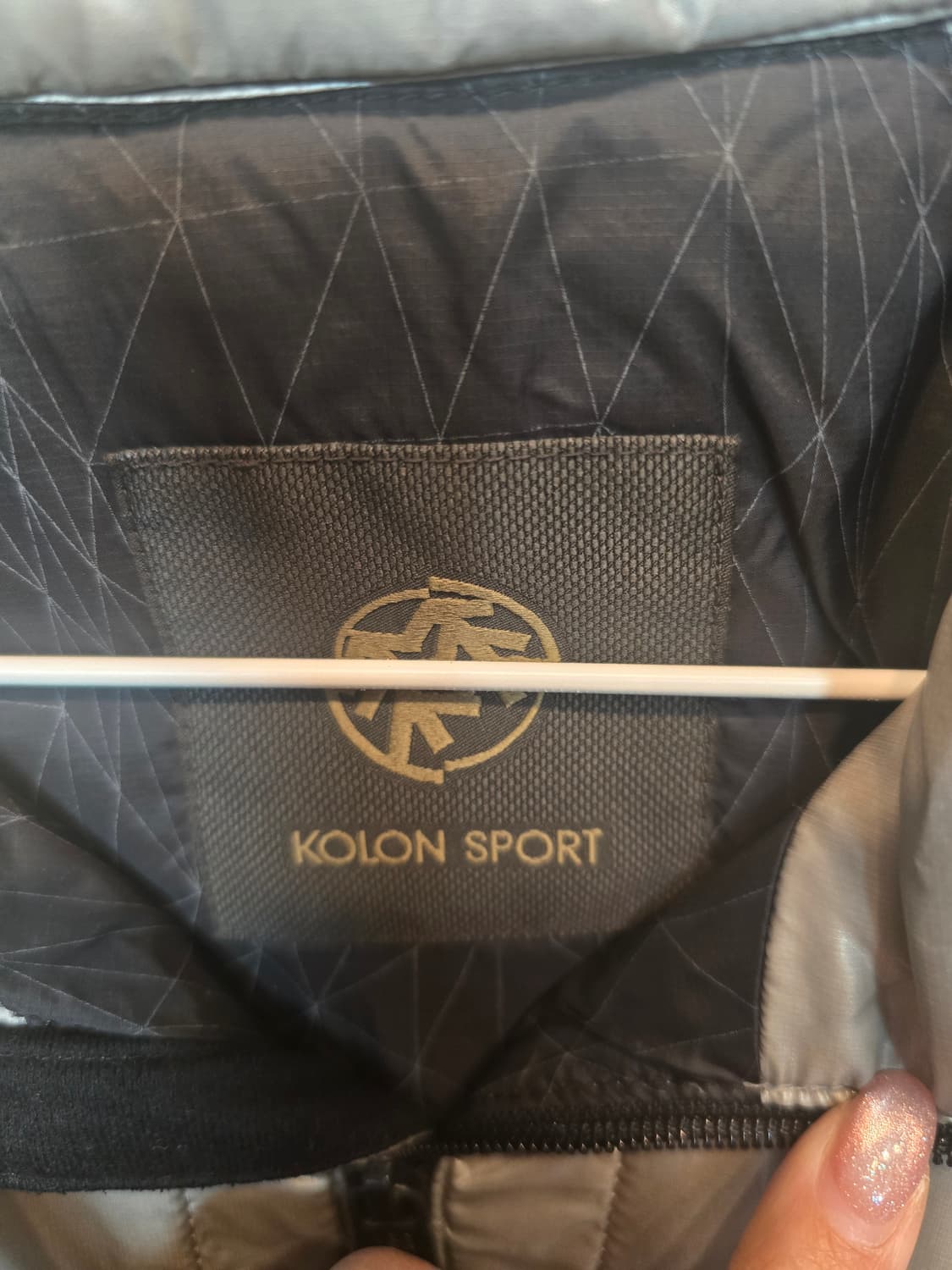 코오롱스포츠 퀼팅 경량패딩 상품이미지3