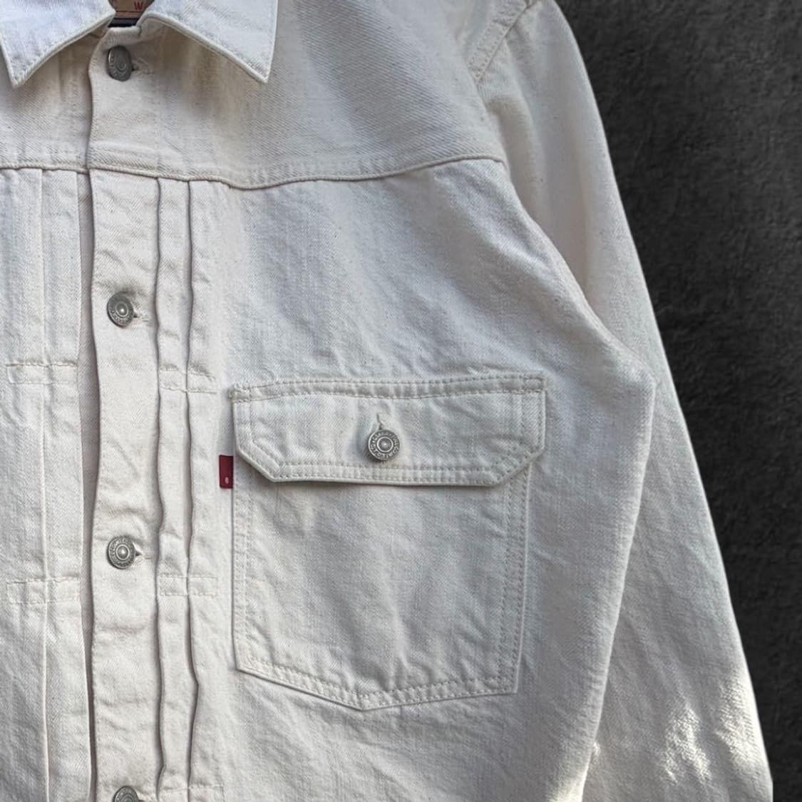 (42) 풀카운트 2107ec 에크루 데님자켓 상품이미지6