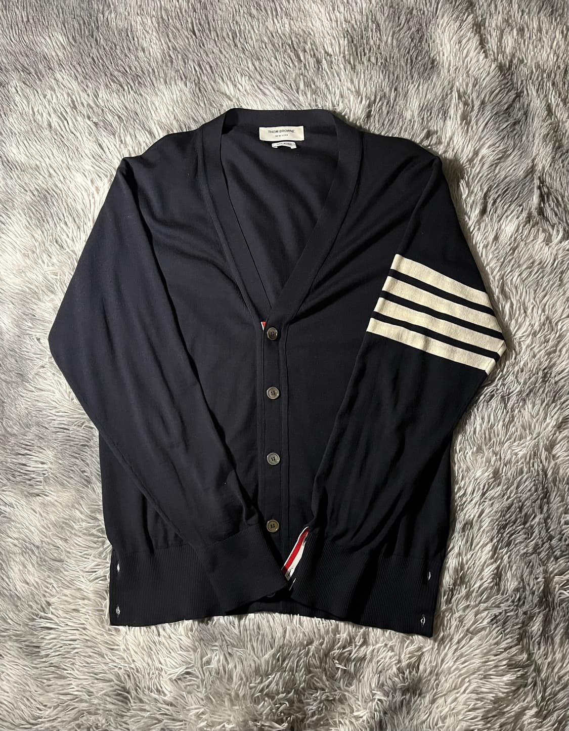 톰브라운 메리노 울 가디건 상품이미지1