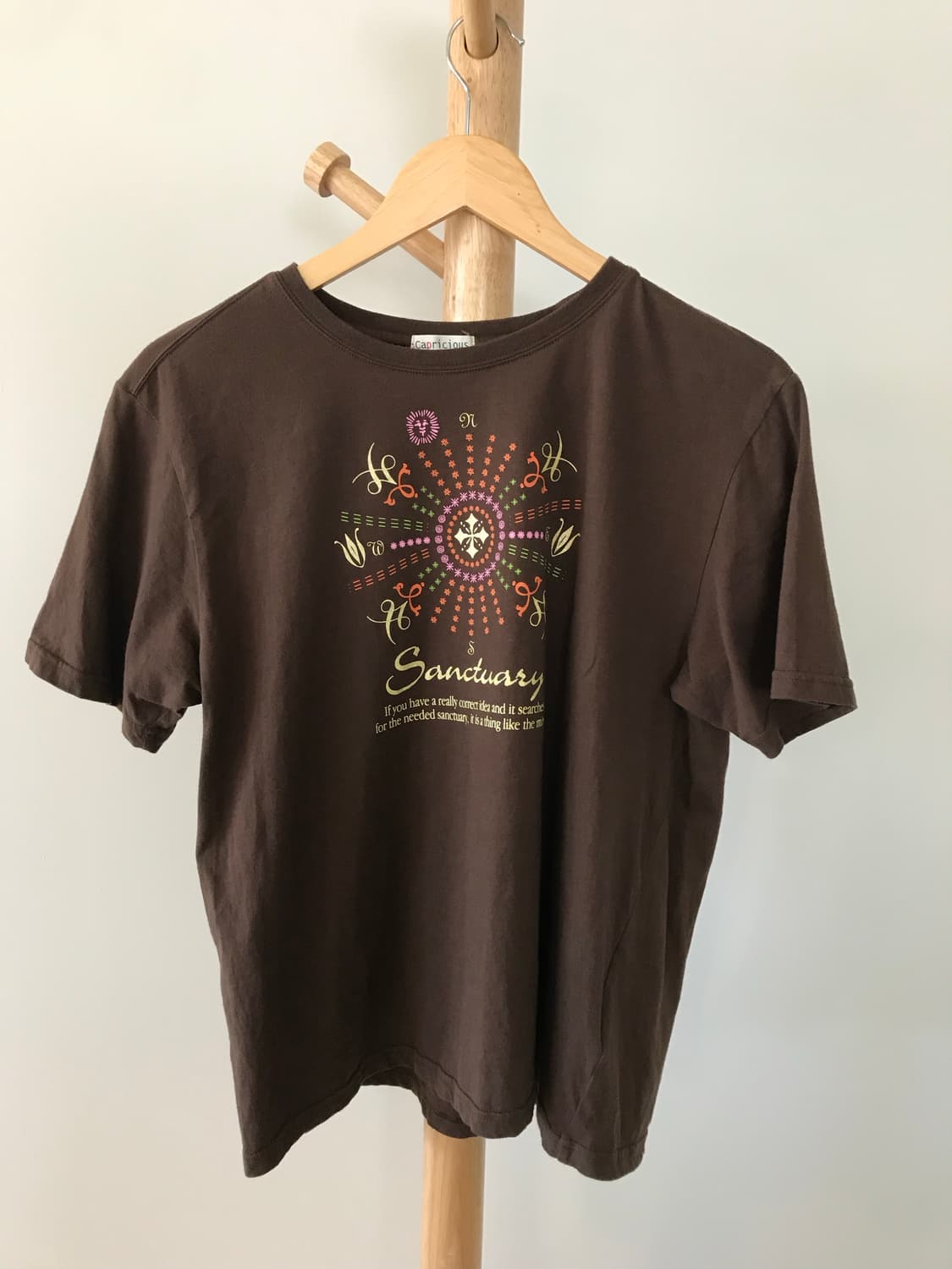 모리걸 브라운 반소매 티셔츠  상품이미지2