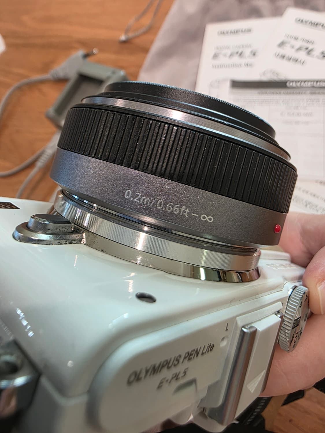 올림푸스 PEN Lite E-PL5 미러리스 카메라 + 20mm 렌즈 상품이미지4