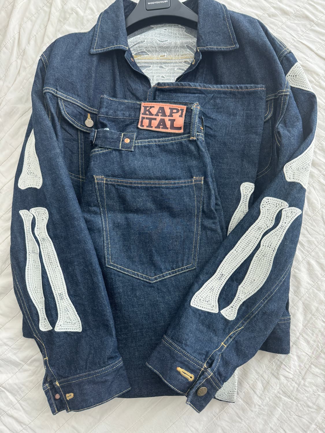 캐피탈 본데님 셋업 상품이미지1