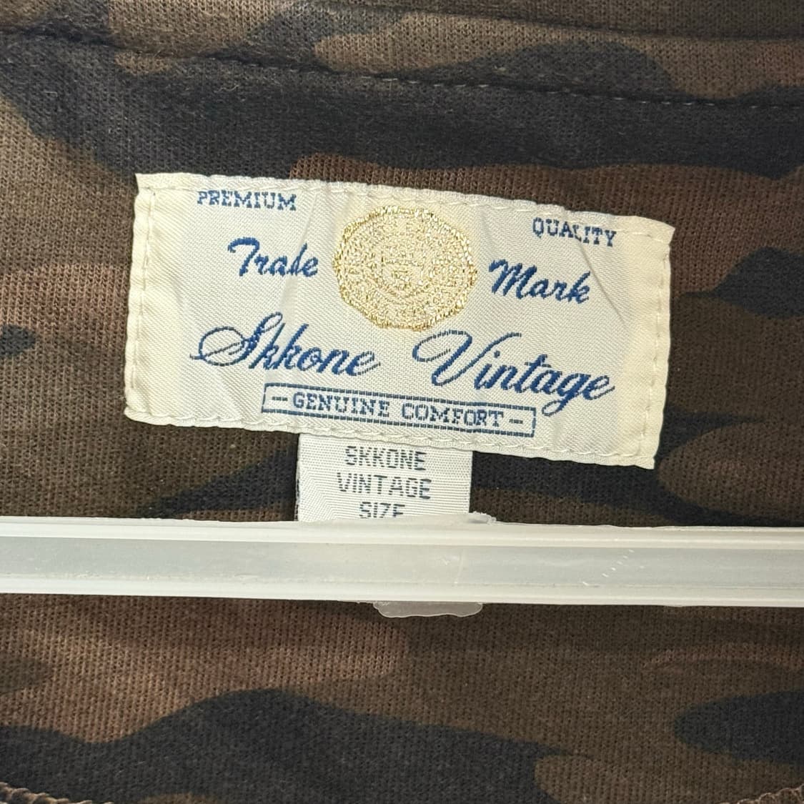 Skkone Vintage jpn 키모플라쥬 패턴 집업 M 상품이미지3