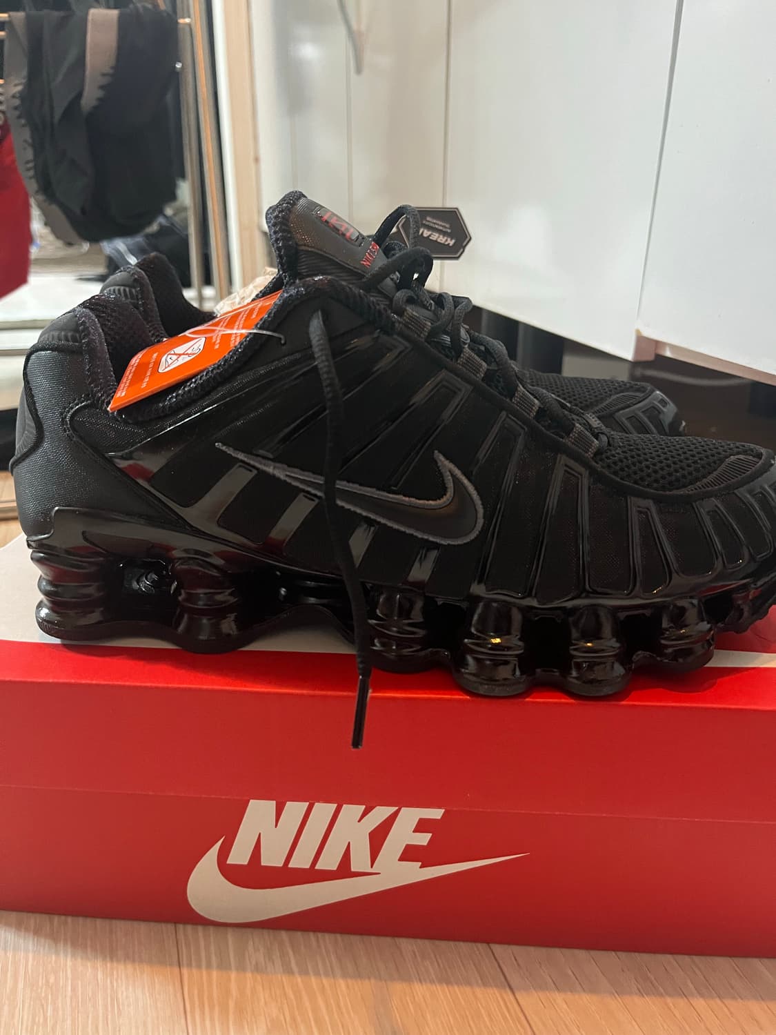 나이키 샥스tl 블랙 메탈릭(265) 상품이미지1