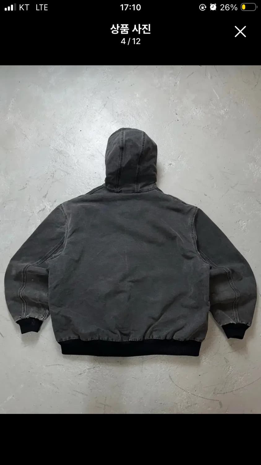 칼하트 j130 BLK 2XL 상품이미지2