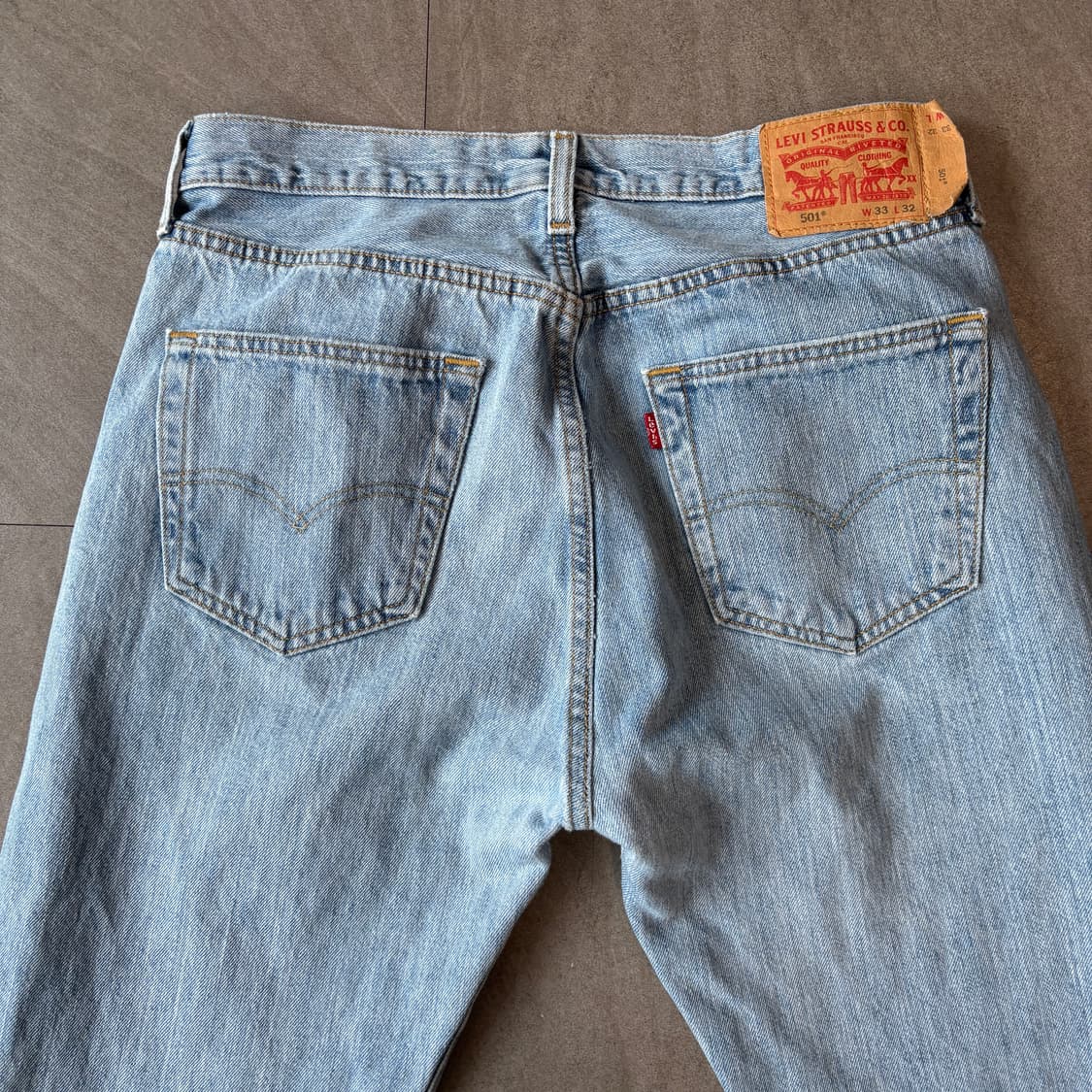 리바이스 정품 501 데님 팬츠 상품이미지8