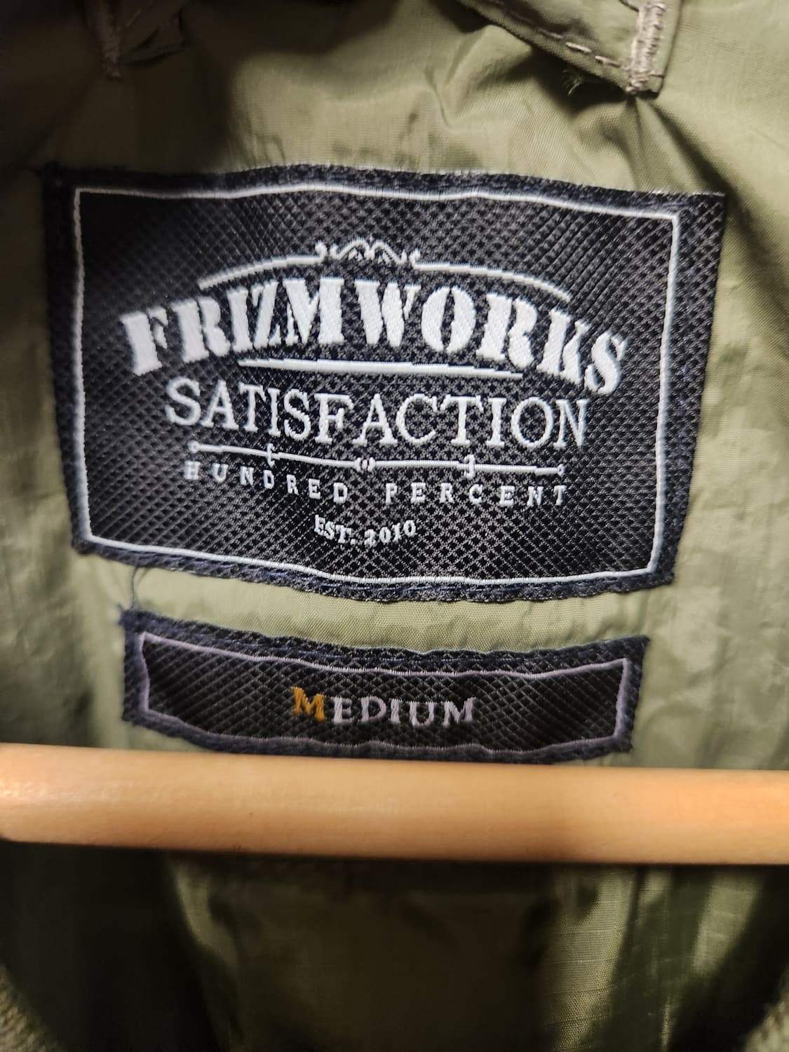 프리즘웍스 오버핏 ma-1 플라이트 자켓 M 상품이미지3