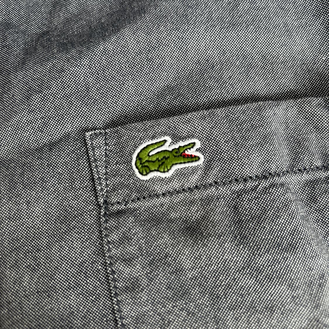 라코스테 다크그레이 긴팔 셔츠 상품이미지3