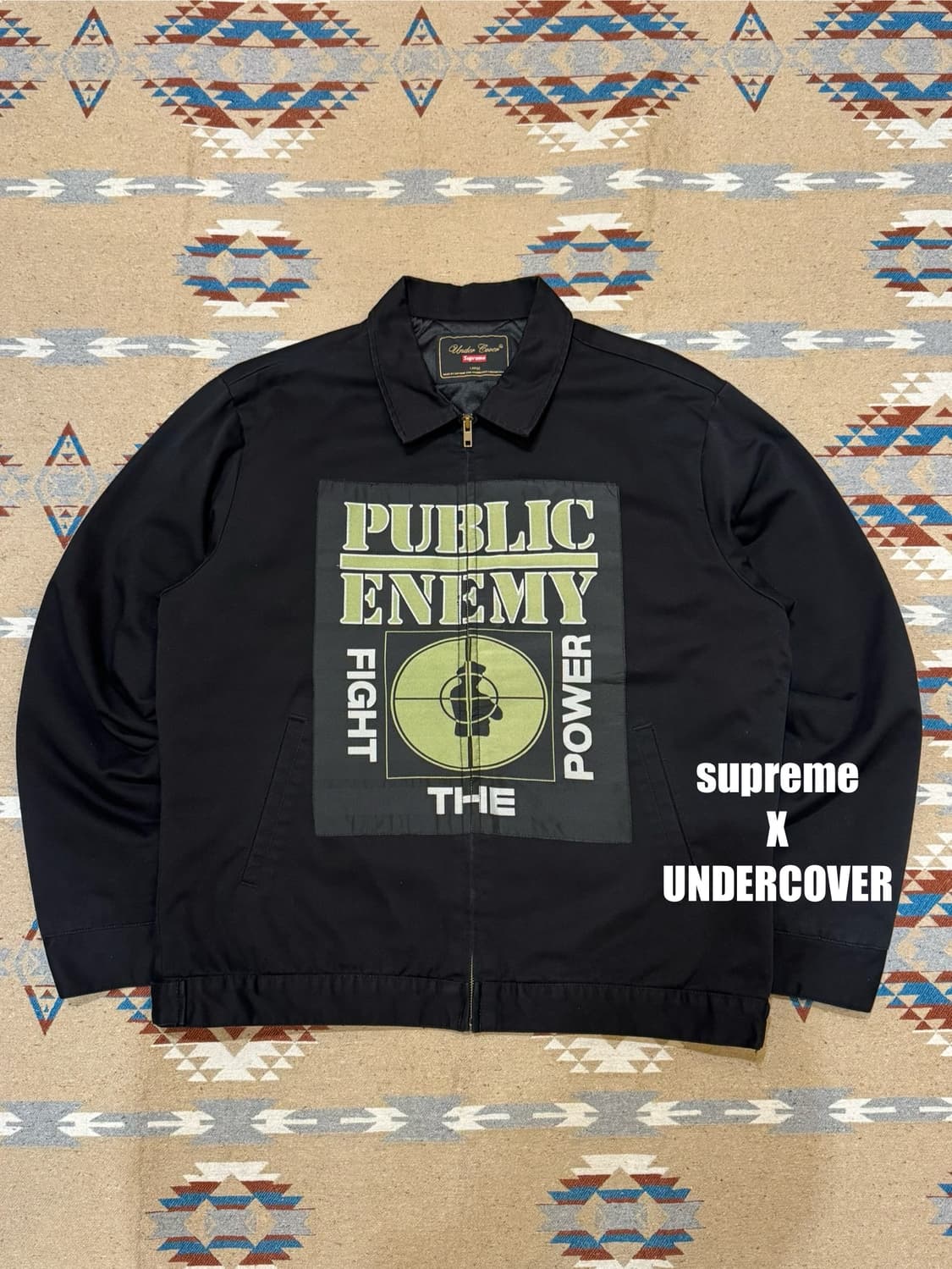🖤연말할인🖤 [L] 슈프림 x 언더커버 퍼블릭 에너미 워크자켓 상품이미지1