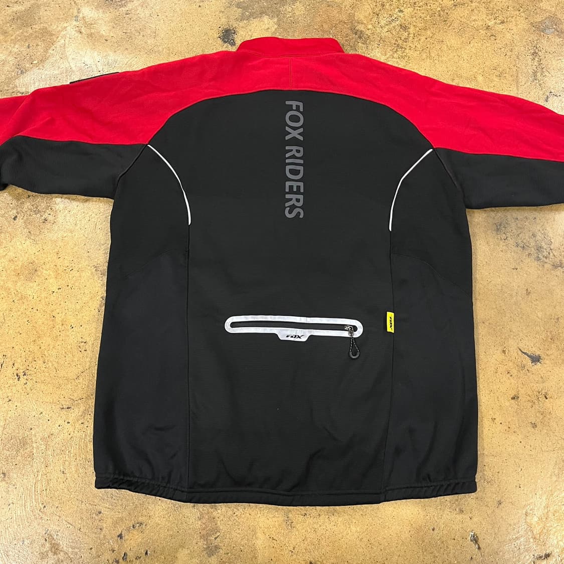 [정품/XL] FOX 폭스 레드 블랙 트랙 자켓 b19 상품이미지4