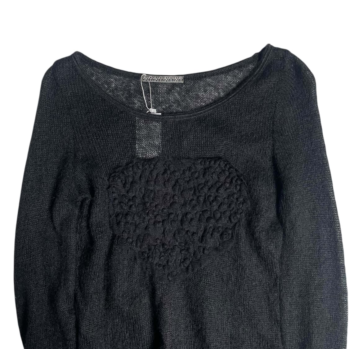 Liu jo 하트 포인트 모헤어 블렌드 니트 (italy)   상품이미지3