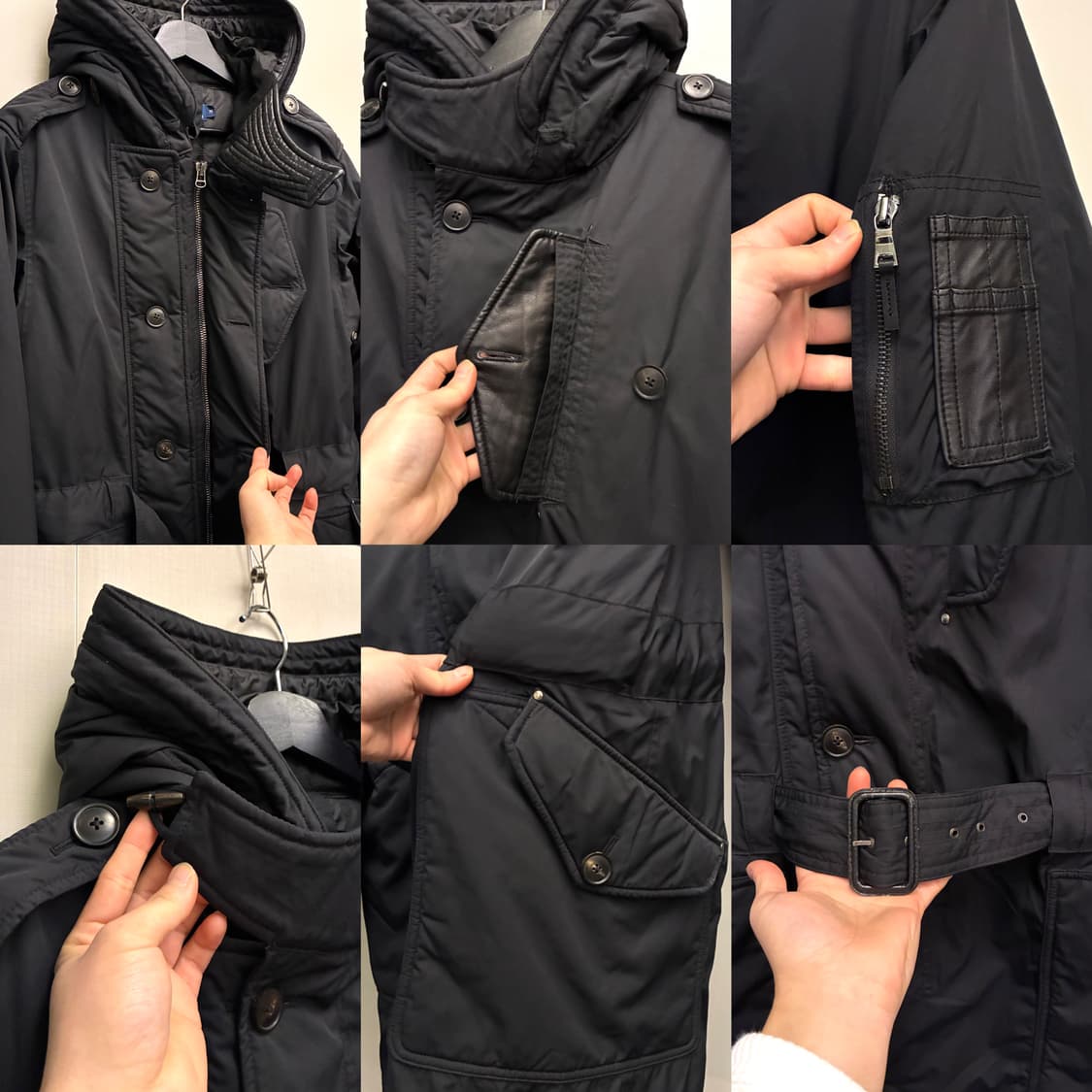 (M/100)00s 폴로랄프로렌 RAF 영국군 밀리터리 콜드 롱파카 상품이미지5