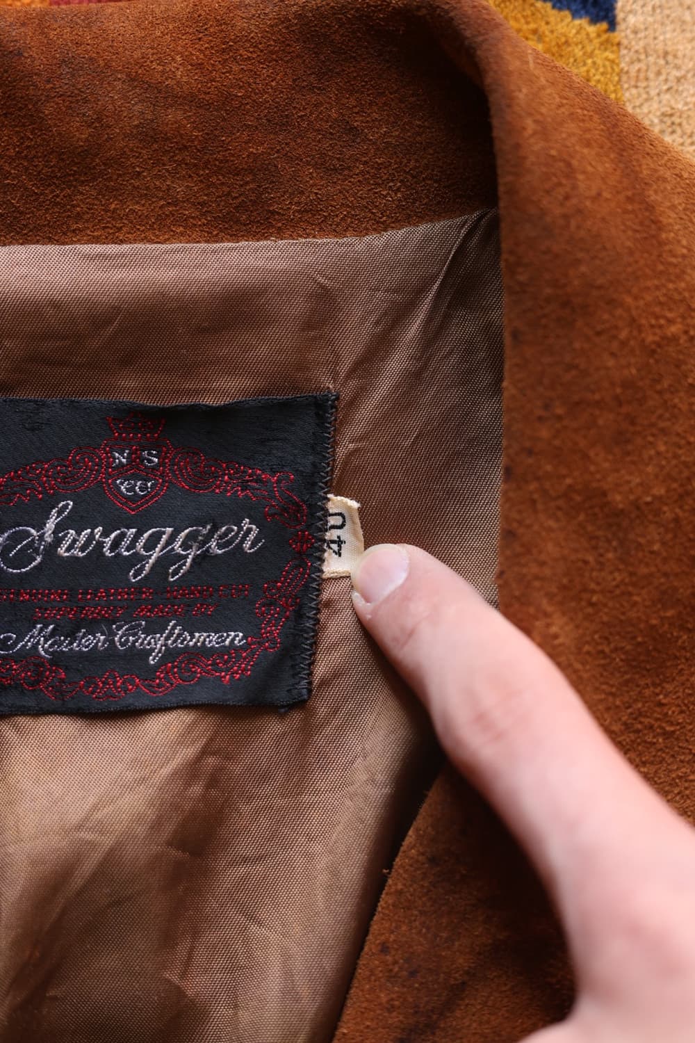 스웨거 60~70s 스웨이드 트러커 자켓(리바이스Type lll 모티브) 상품이미지3