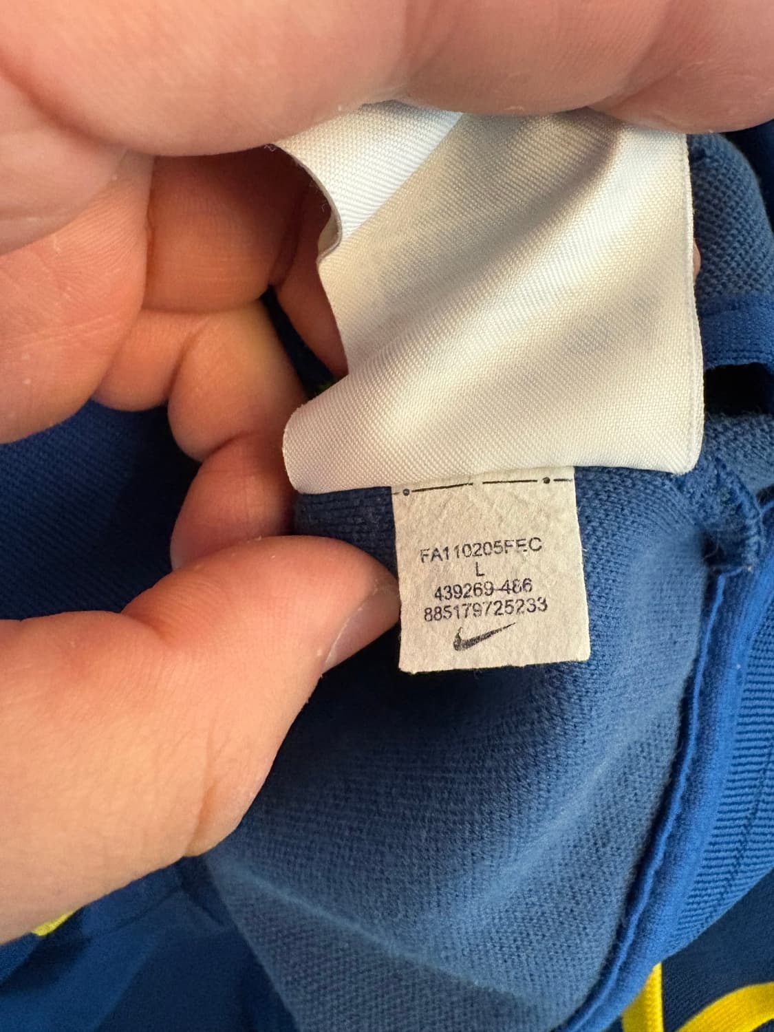 나이키 FC바르셀로나 트랙탑 져지 L 상품이미지4