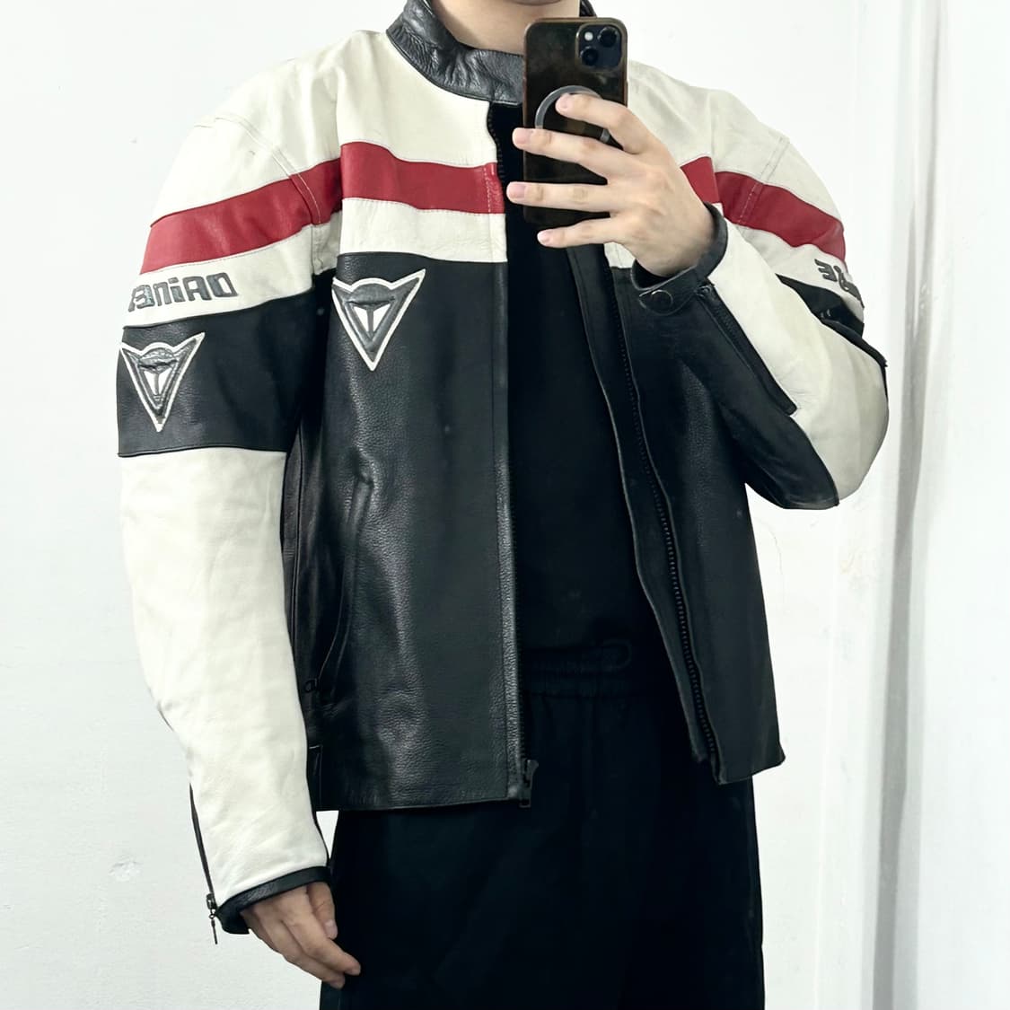 다이네즈 소가죽 레이싱 자켓 상품이미지4
