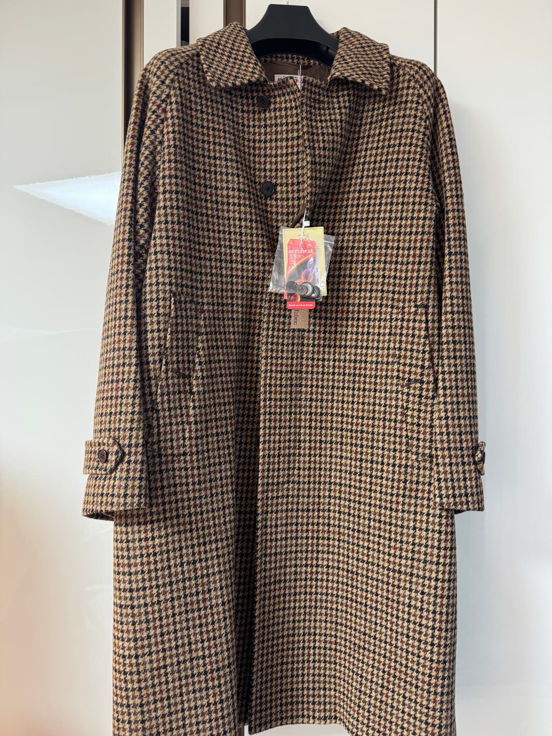 제로라운지 해리스트위드 코트 브라운  상품이미지6