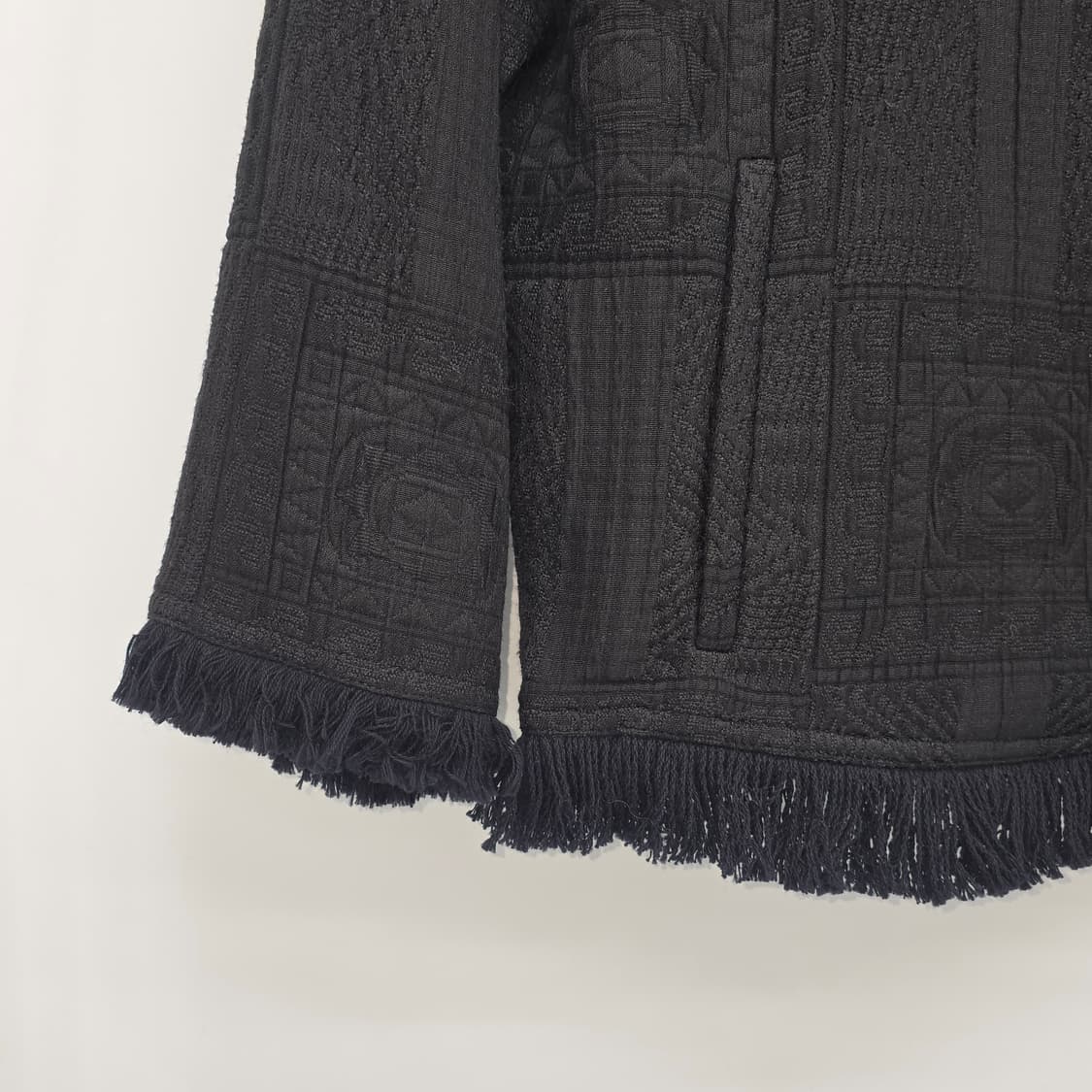 VOV 자카드 텍스처 집업 자켓 상품이미지4