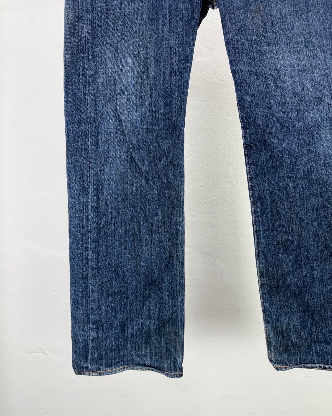 리바이스 501 오리지널 버튼 플라이 워싱 데님 팬츠 상품이미지5