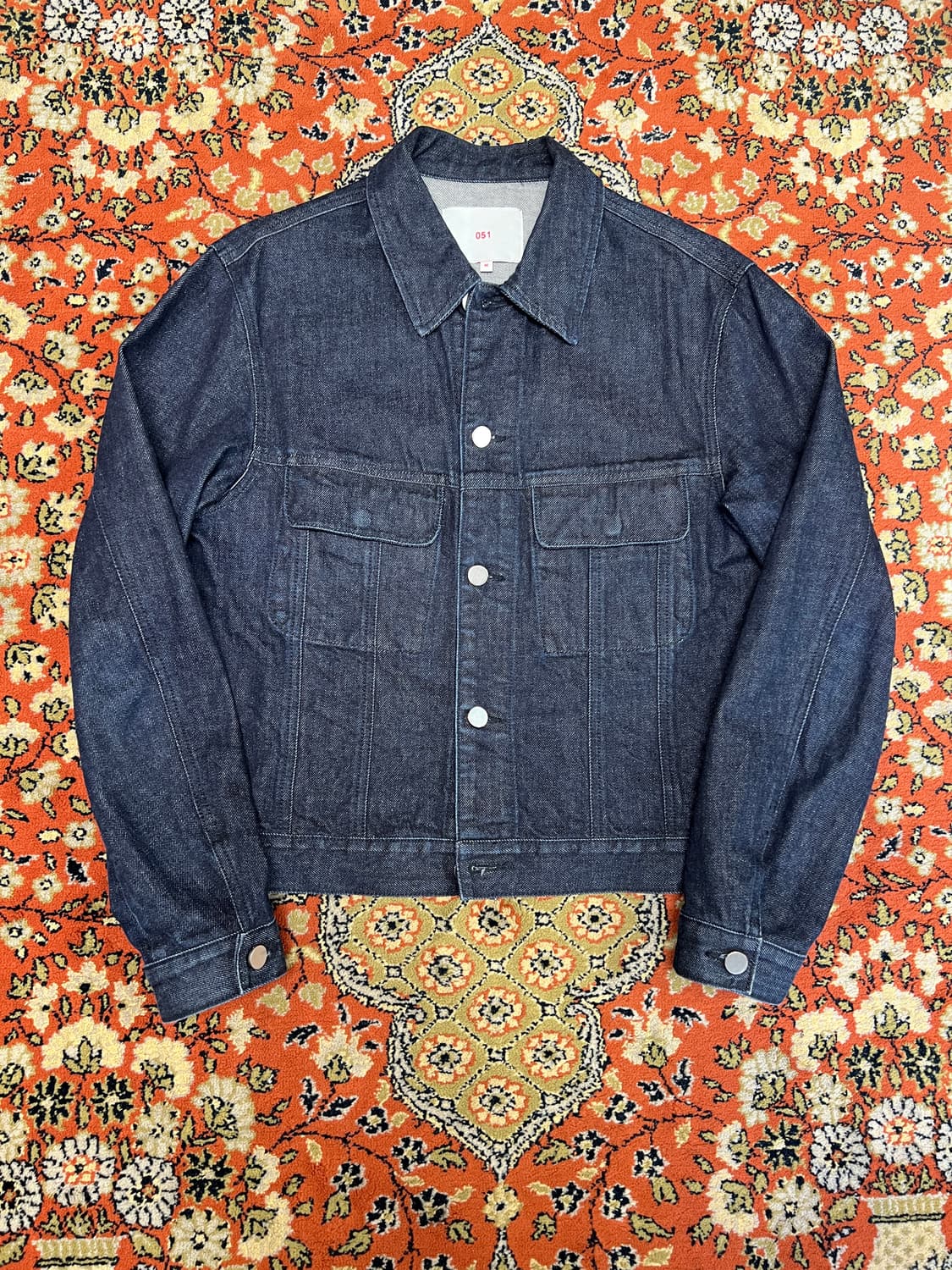 [M] CANDIANI DENIM 라이더 051 인디고 데님자켓 상품이미지1