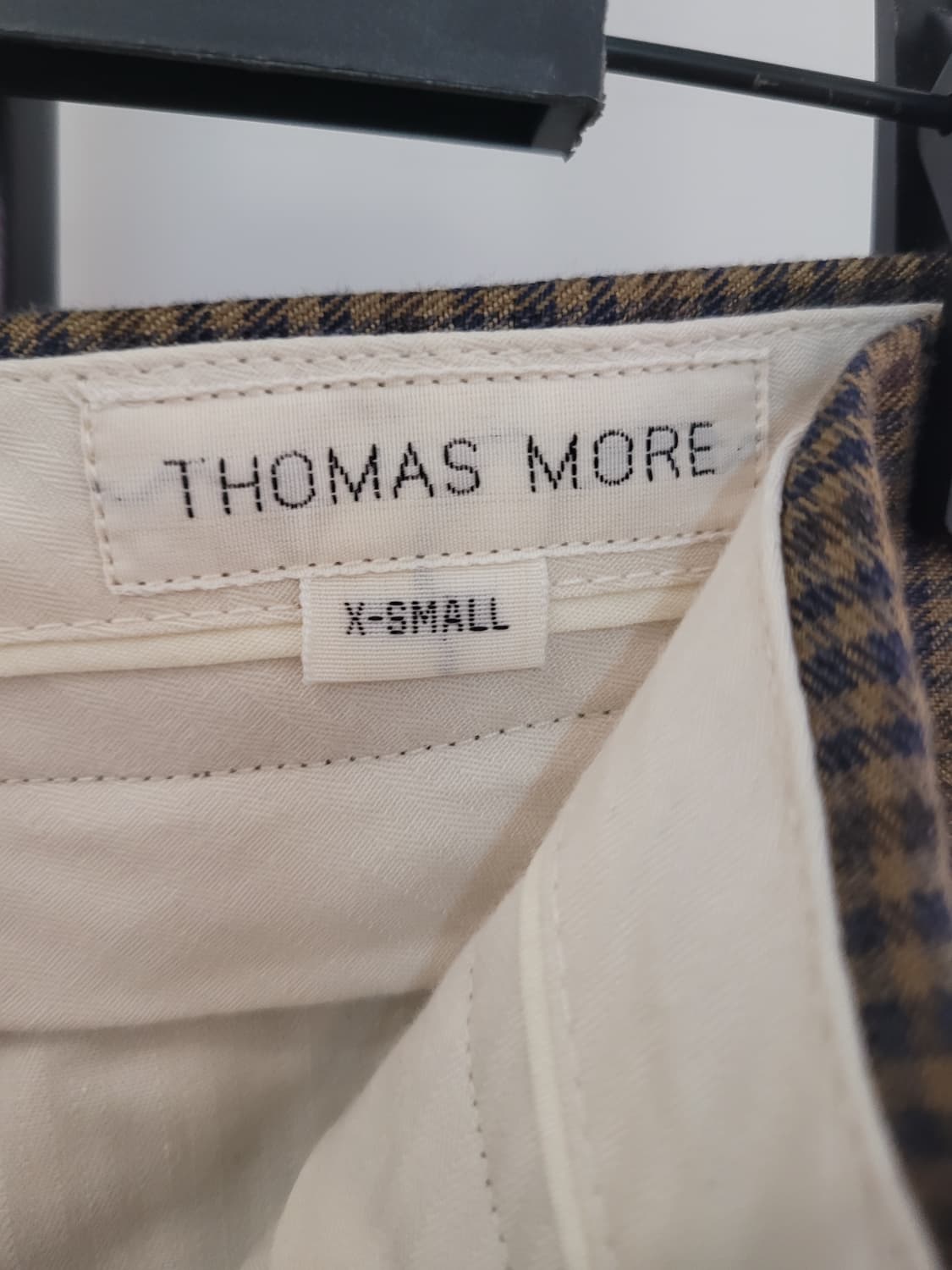 토마스모어 TC3-PT03 체크 투턱 팬츠 여성용 55반~66 상품이미지8