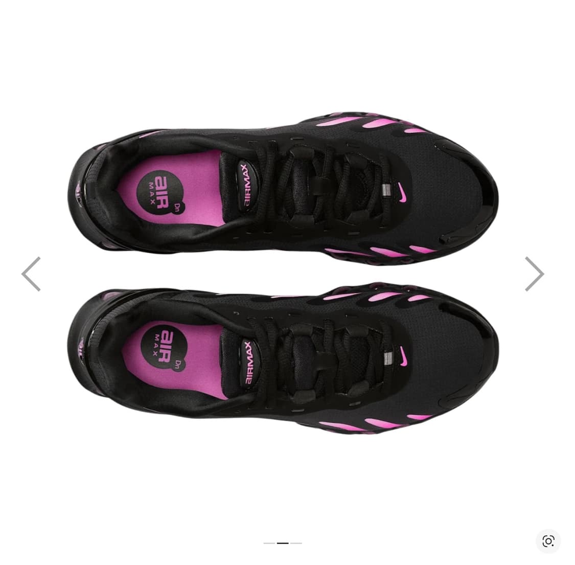 (W) 나이키 에어맥스 Dn8 블랙 핑크 폼 275 새상품  상품이미지2