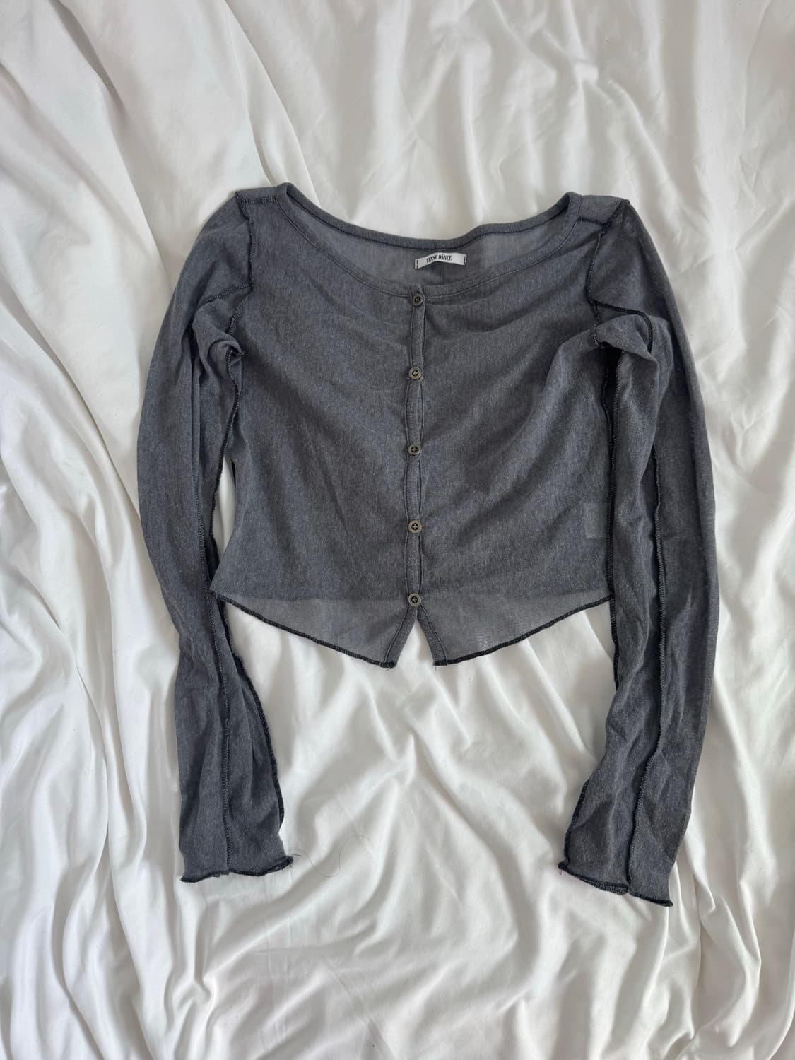 Tensedance see-through cardigan 상품이미지1