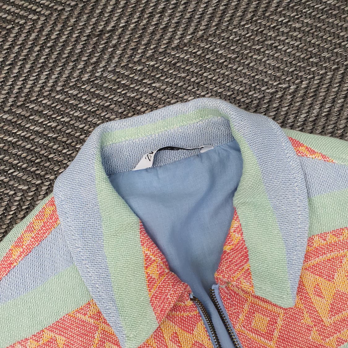 자라 간절기 풀집업 자켓 남자105~110 상품이미지4