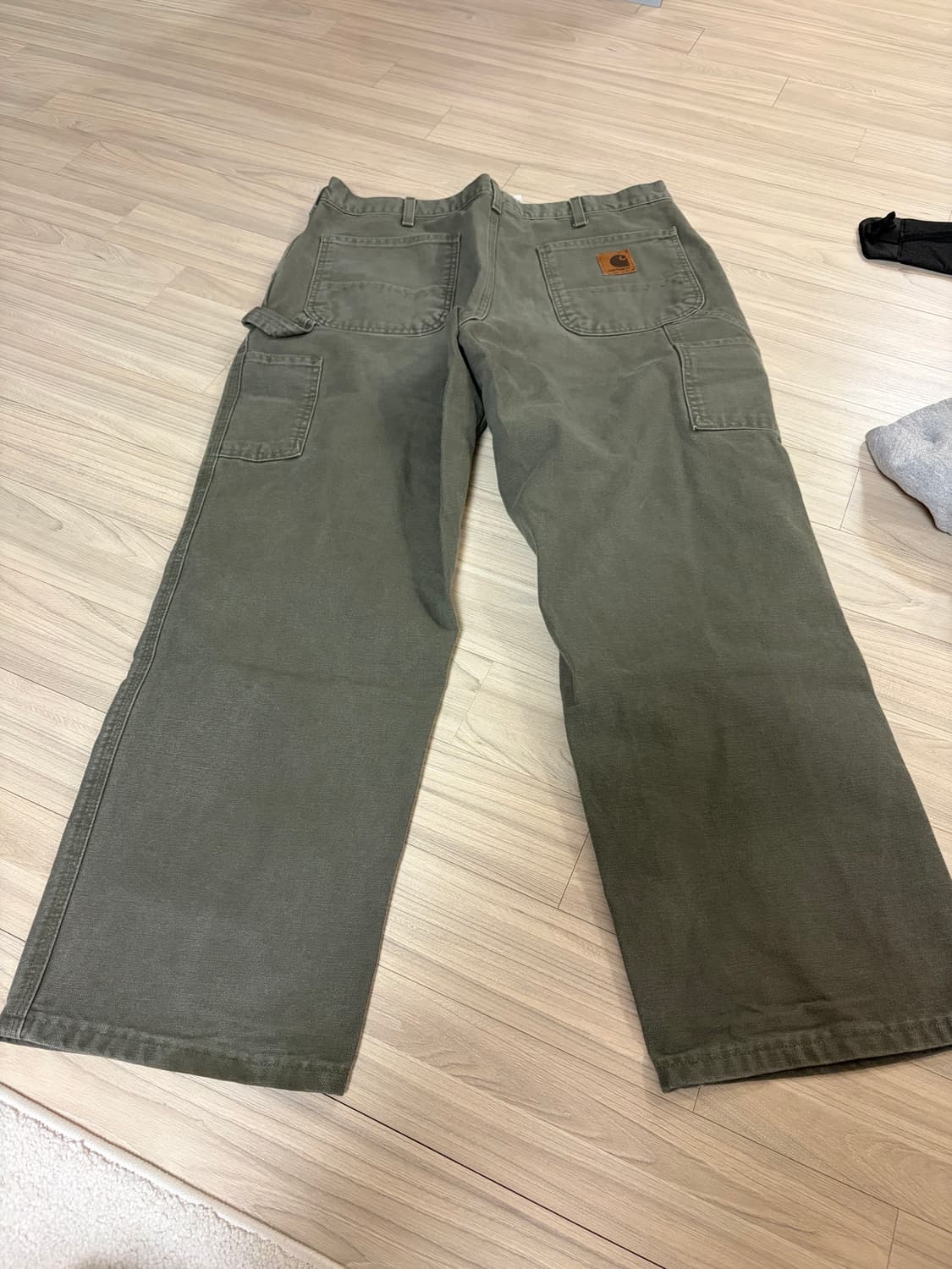 vintage 칼하트 빈티지 싱글니 워크팬츠 카펜터 모스 carhartt 상품이미지2