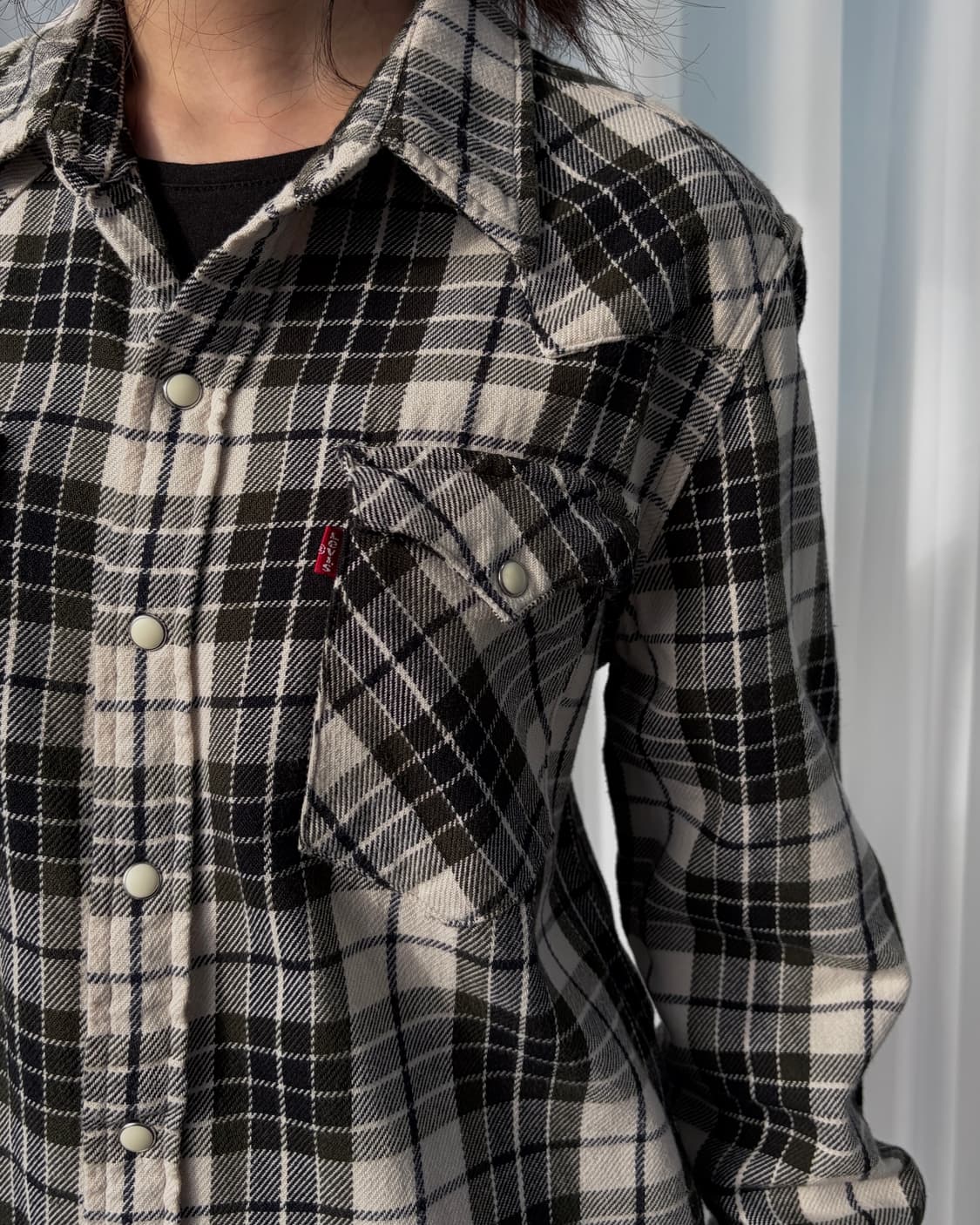 [S]리바이스 Levi's 플란넬 웨스턴 셔츠 상품이미지4
