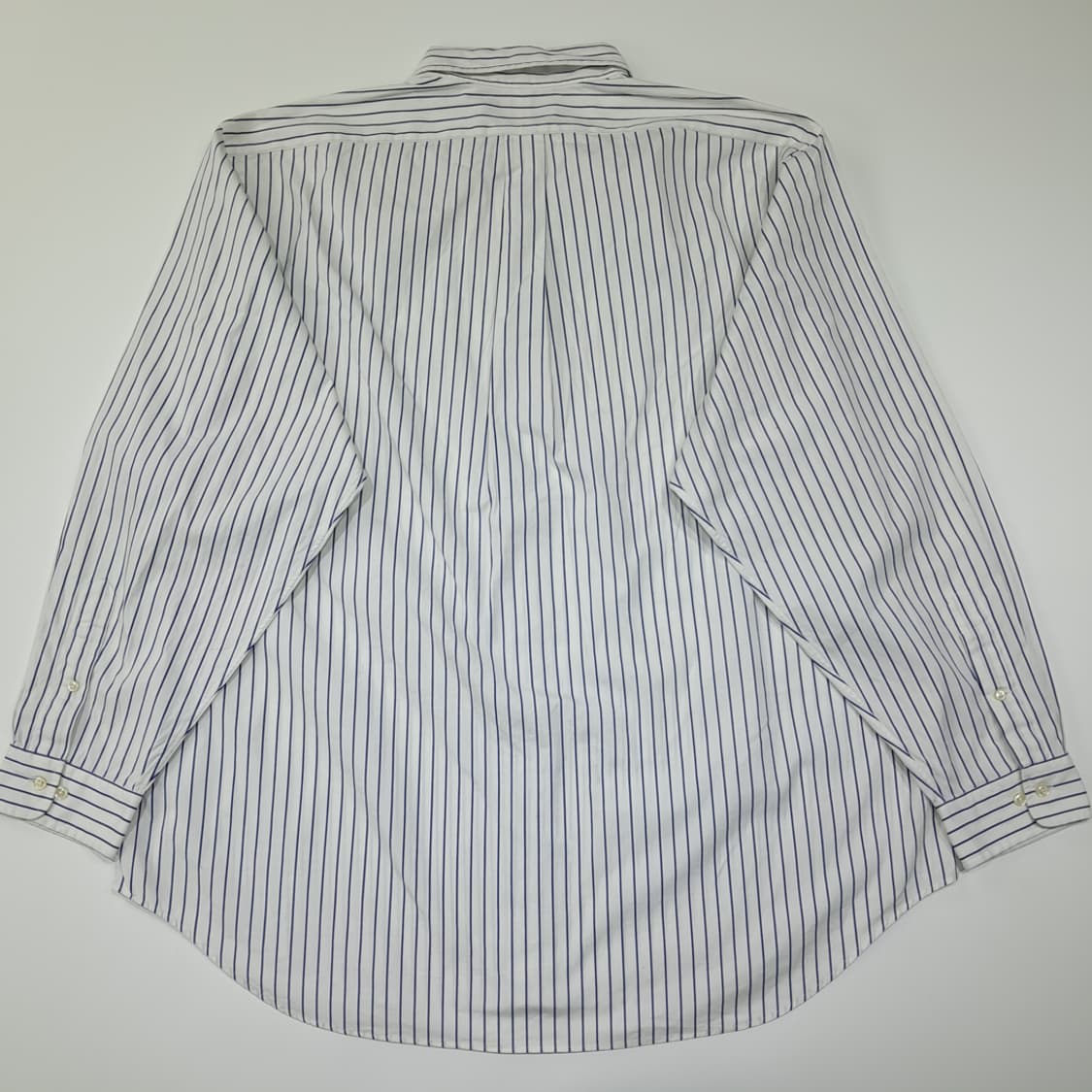 CL852 2XL 폴로 90s 홍콩판 네이비 스트라이프 셔츠 남방 상품이미지6