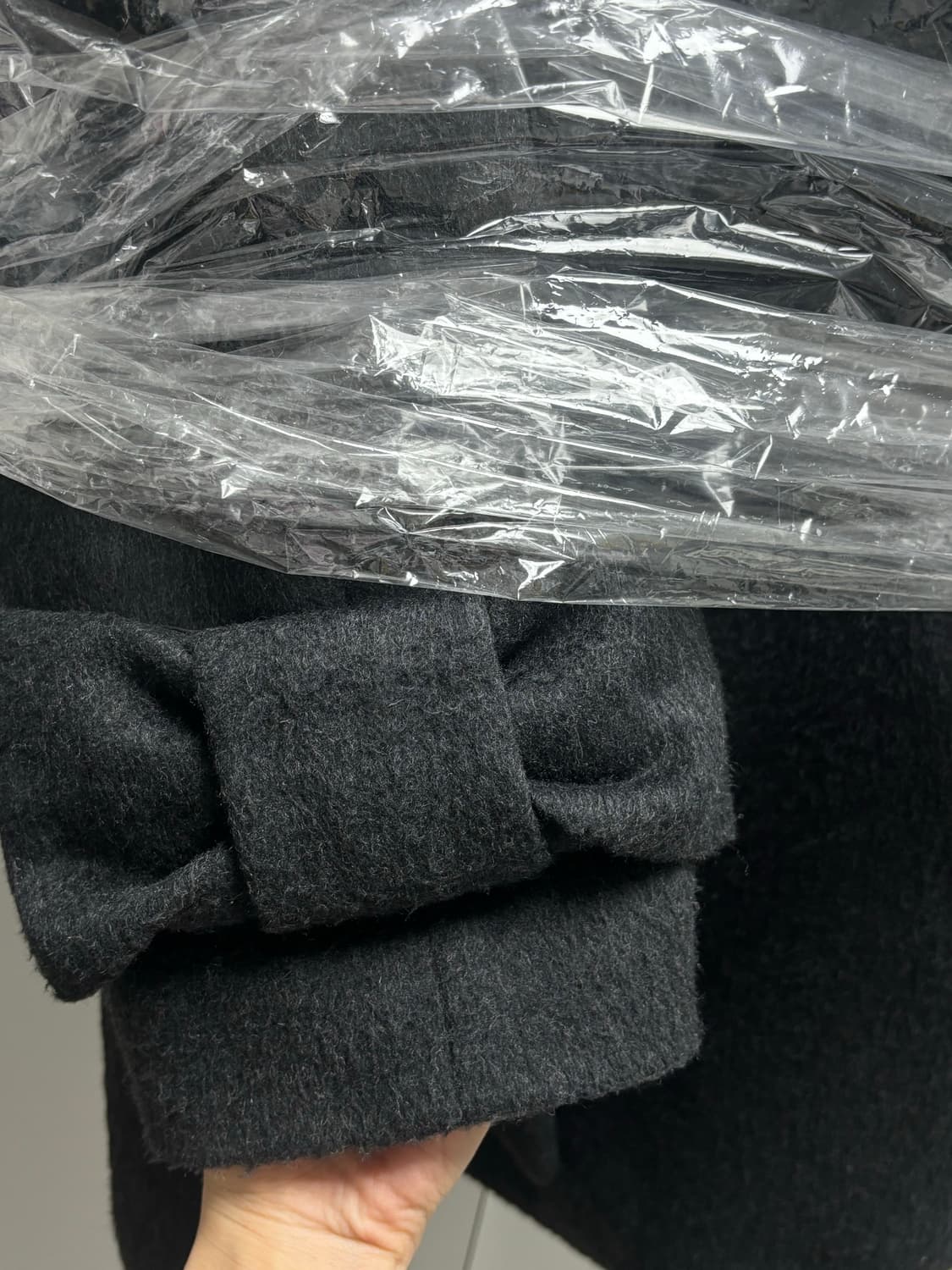 체메씨 울코트 차콜 (실사有) 상품이미지2