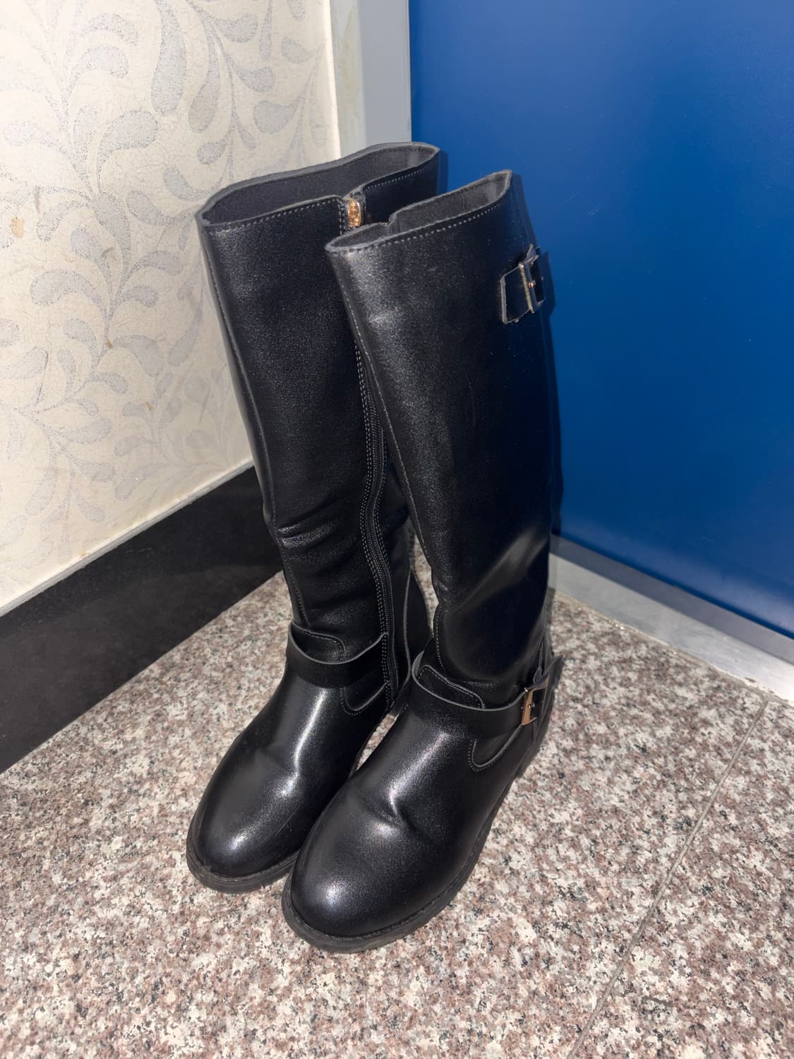 블랙 롱부츠 230 상품이미지3