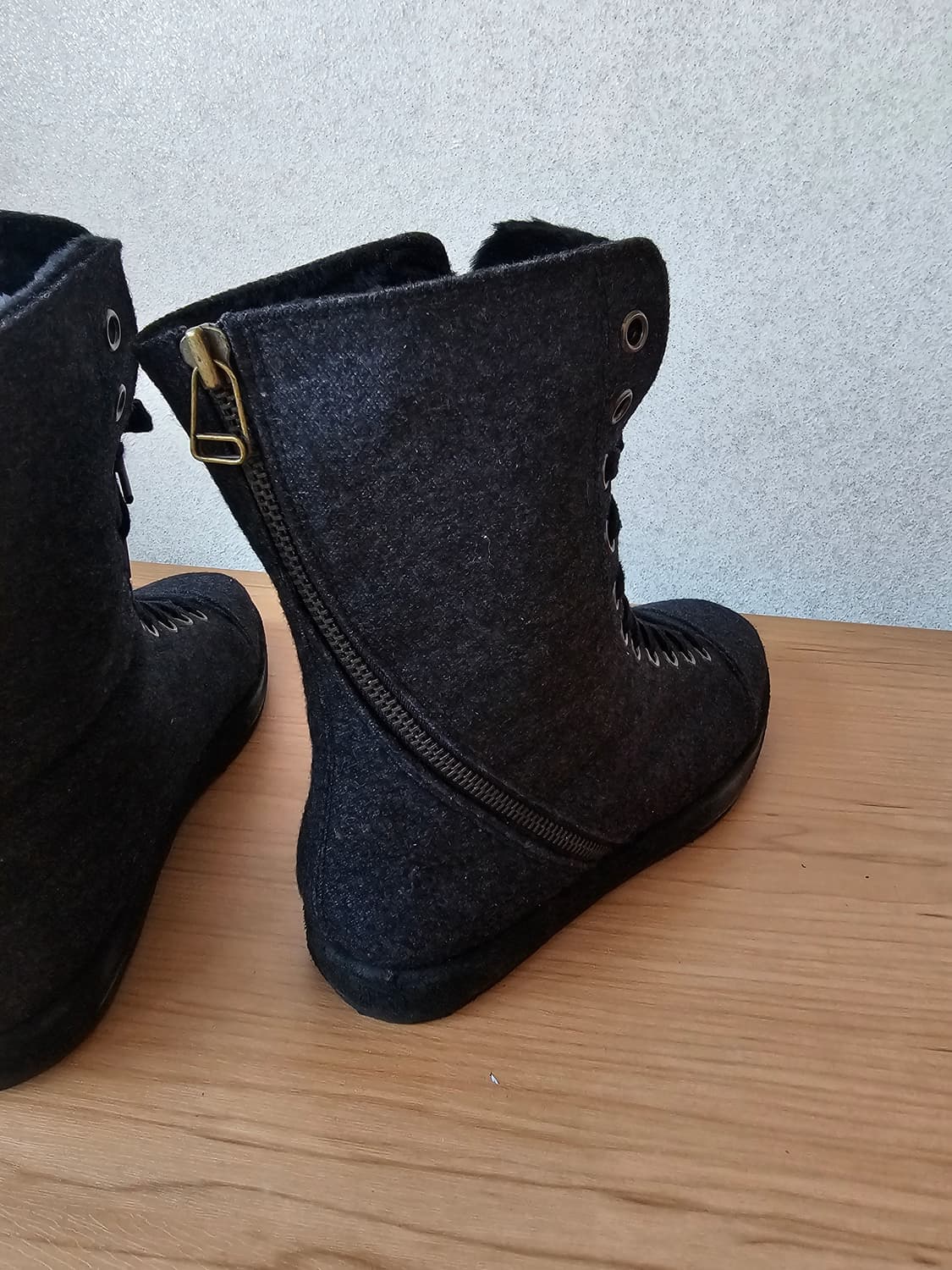 새상품 연예인 협찬 제이호 컬렉션 양털 부츠(빅사이즈) 상품이미지5