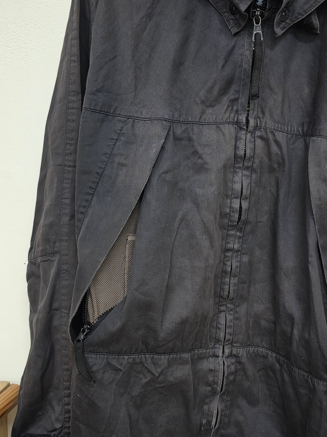 97SS 스톤 아일랜드 그린 엣지 RASO GOMMATO 상품이미지3