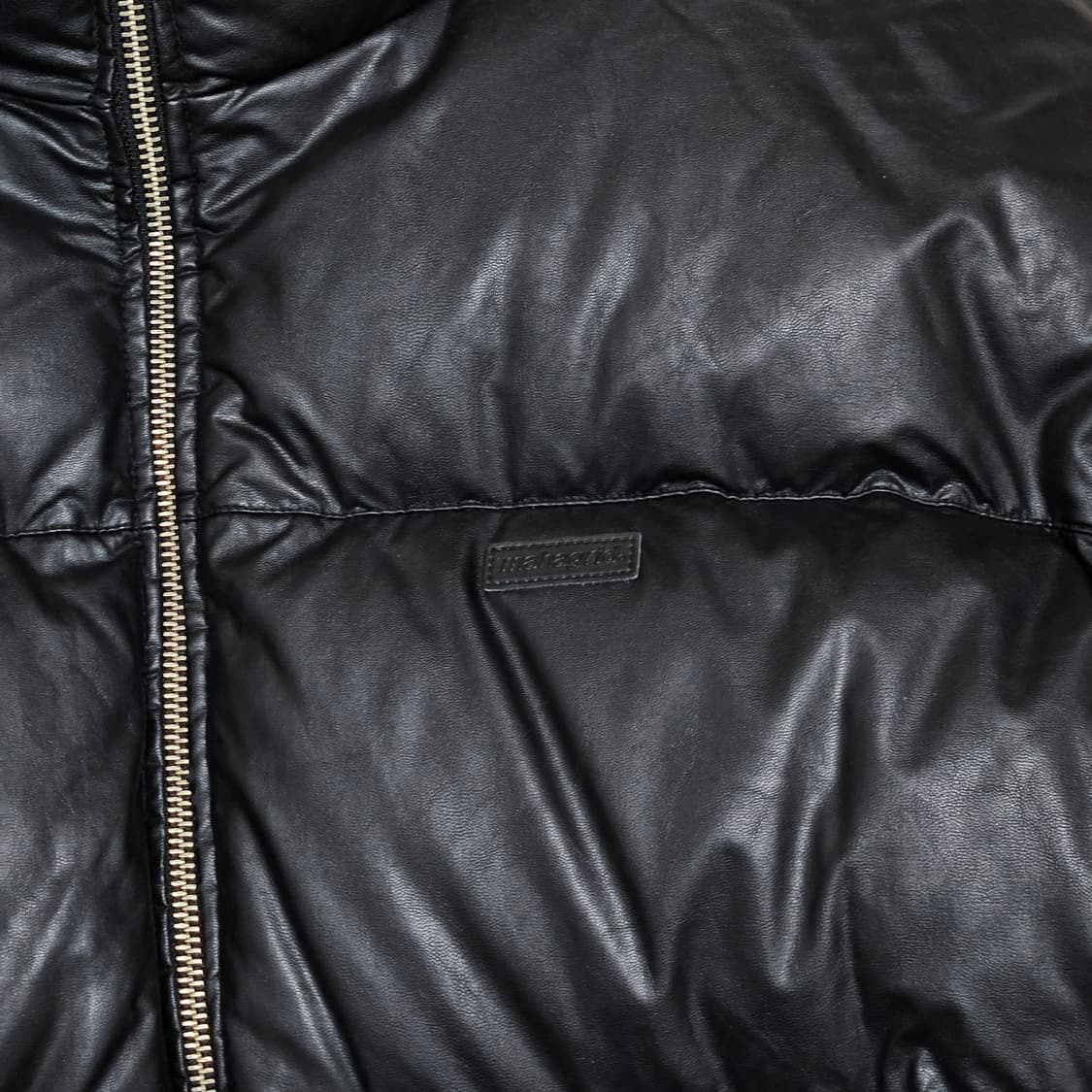 M 마하그리드 에코레더 덕다운 패딩 상품이미지3