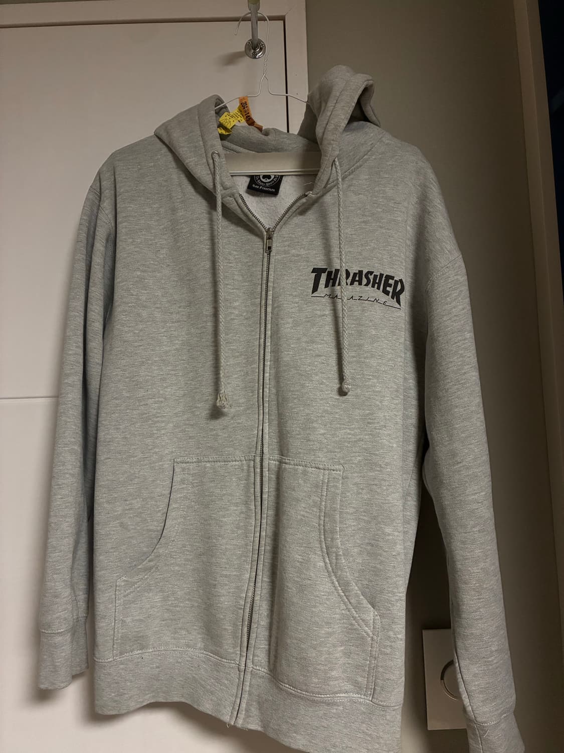 트레셔 후드집업 그레이 상품이미지1