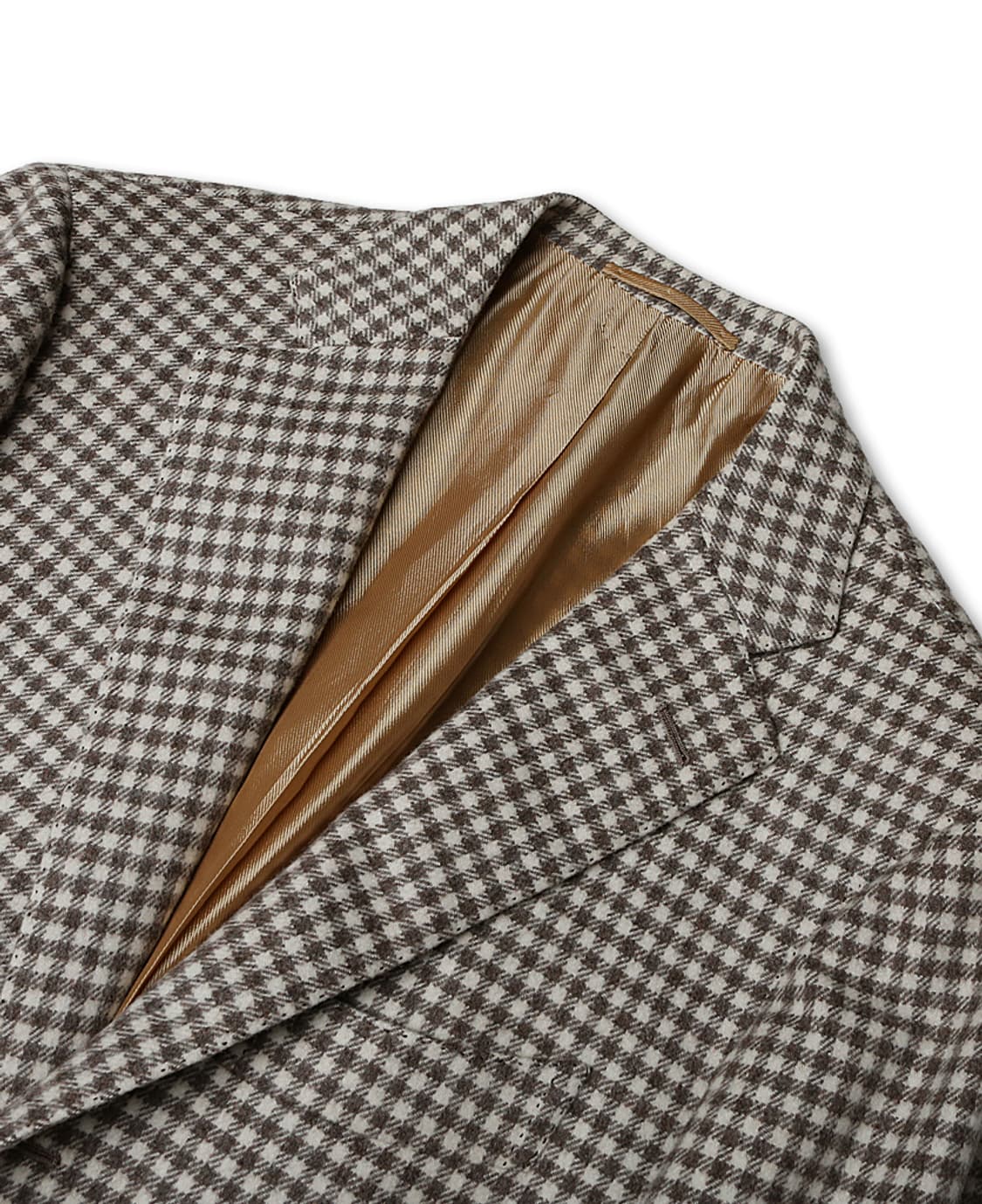 체사레 아톨리니 [Cesare Attolini] 울 캐시미어 체크 자켓 상품이미지2