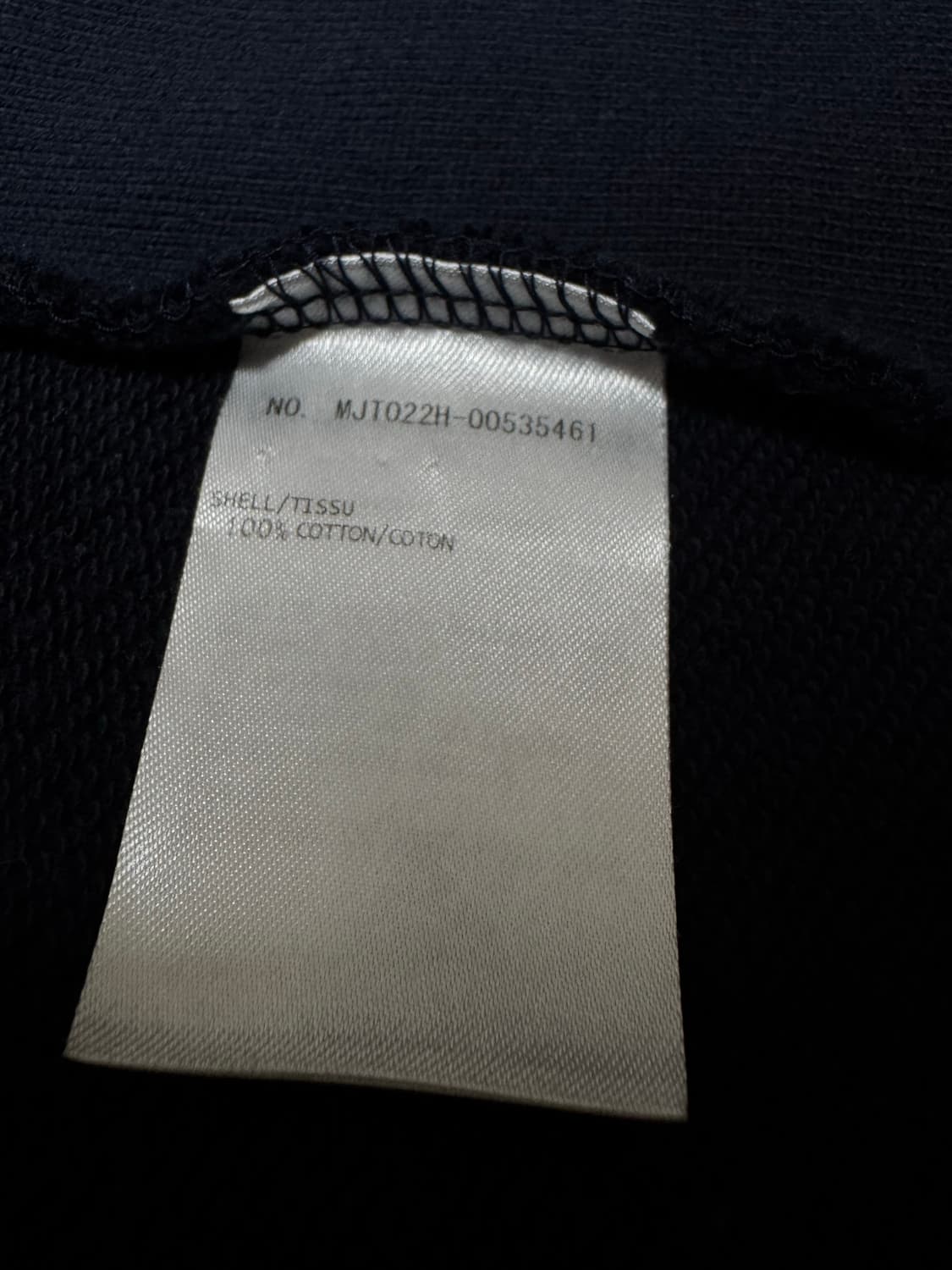 톰브라운 금장 사선 네이비 후드집업 3사이즈 상품이미지3