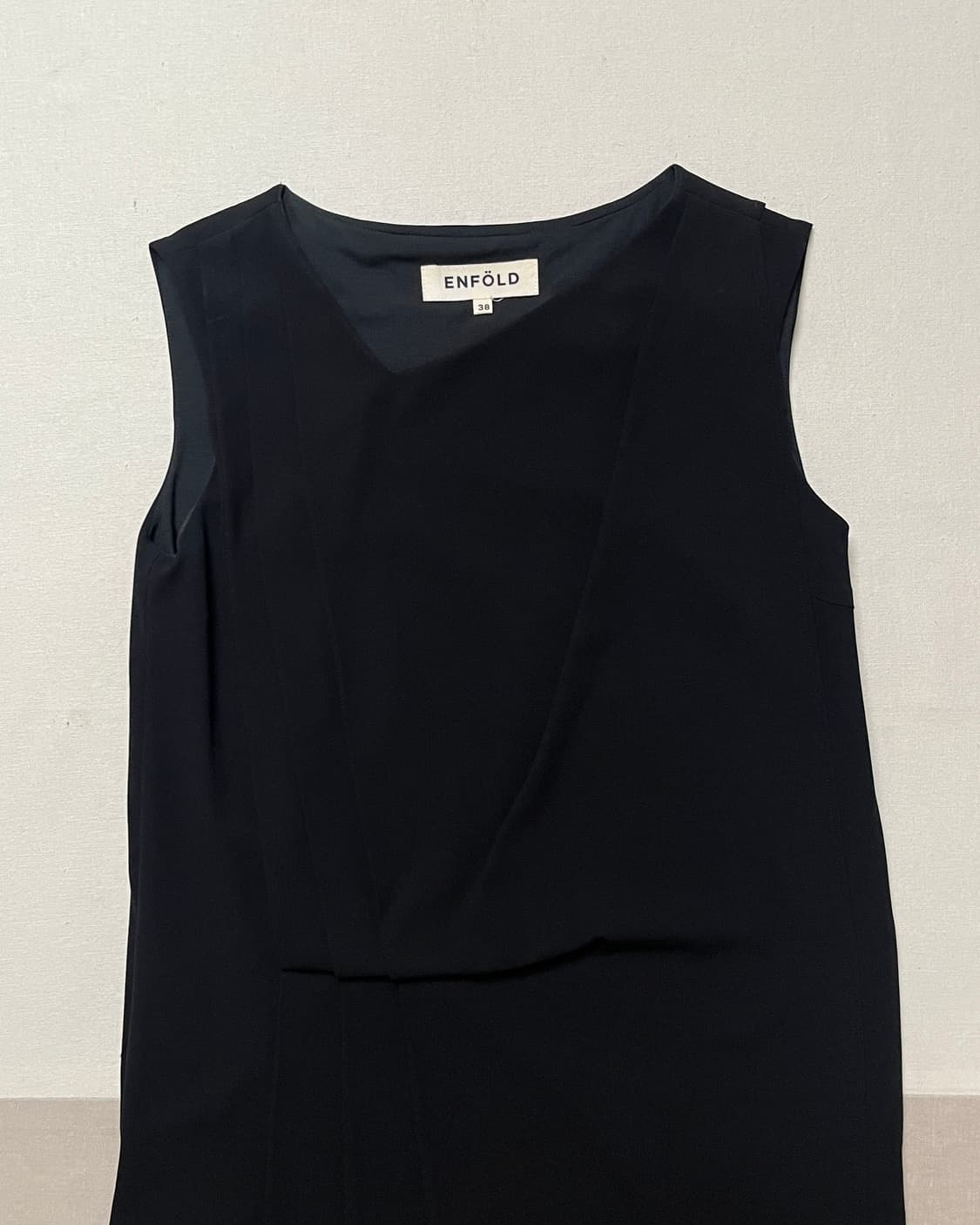 엔폴드 드레이프 슬리브리스 원피스 enfold dress 상품이미지6